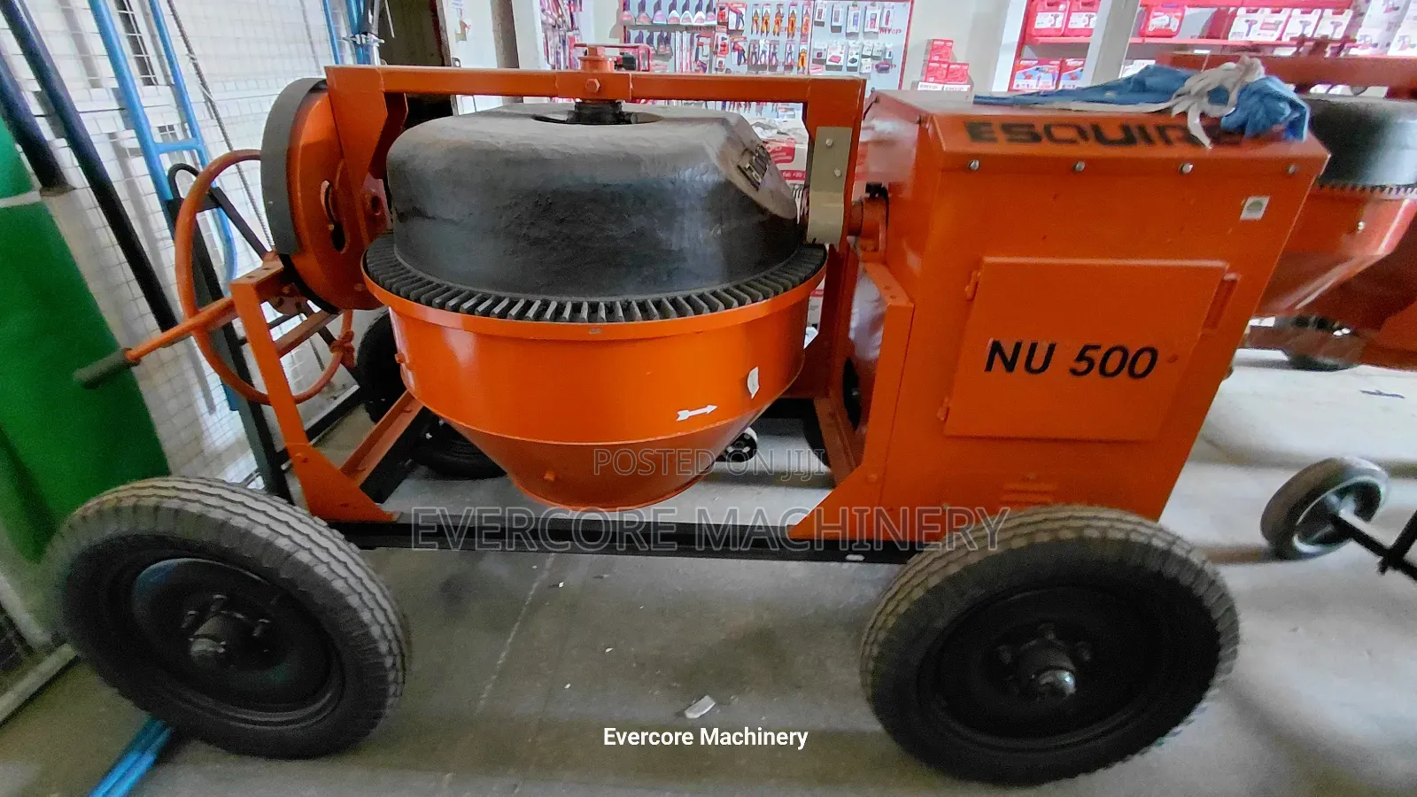 Esquire 500l Chaindriven Diesel Concrete Mixer With Kirloskar 6.5hp