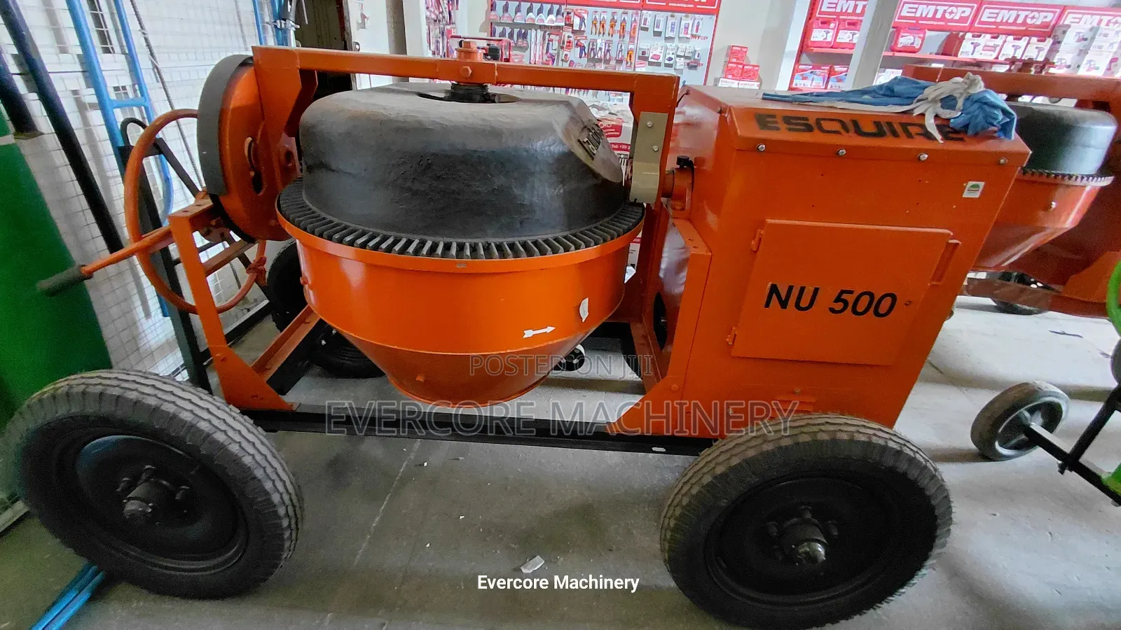 Esquire 500l Chaindriven Diesel Concrete Mixer With Kirloskar 6.5hp