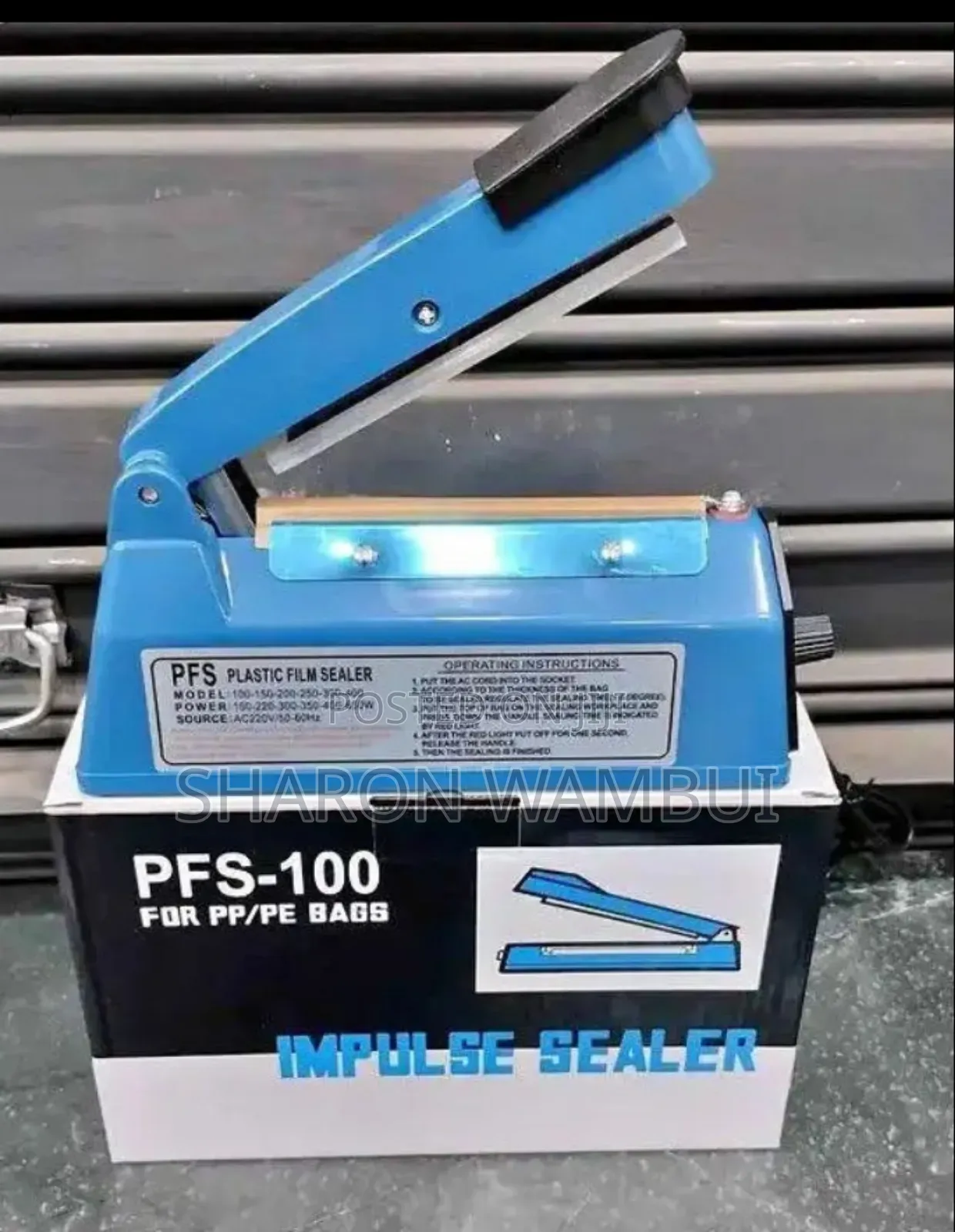 100mm Impulse Sealer Machine/100mm Impulse Sealer