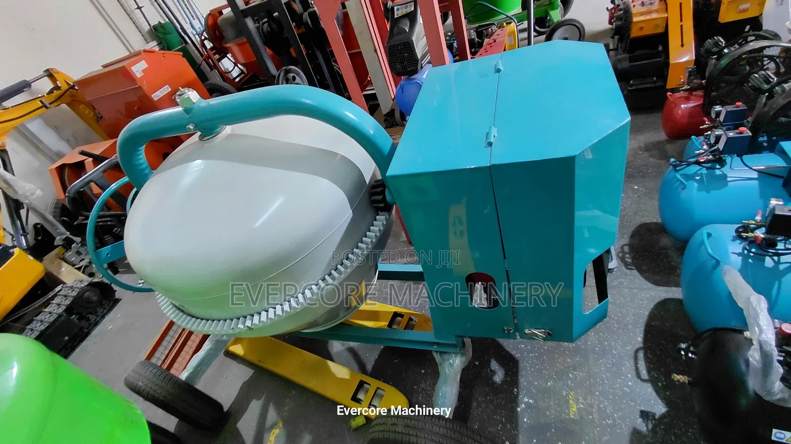Heavy Duty Japan 500l Diesel Concrete Mixer 10hp Aircooled.