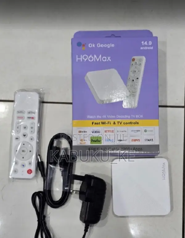 H96 Max Android 14.0 Tv Smart Box