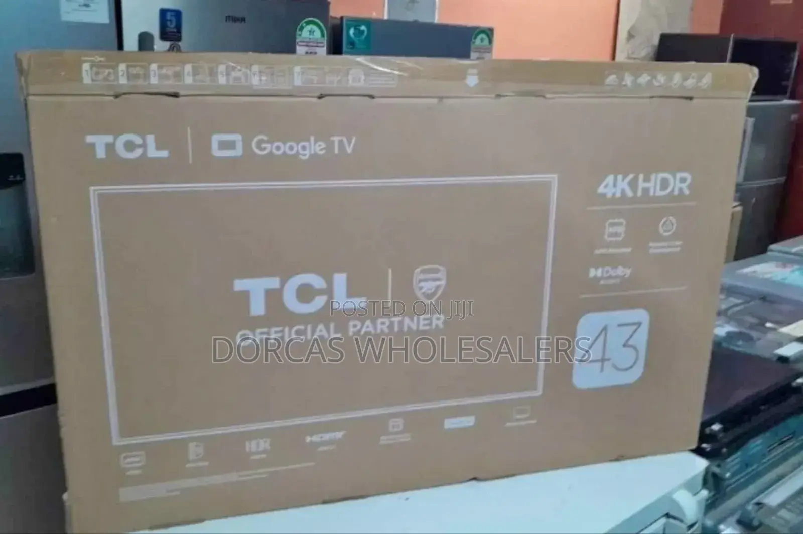 New Model 4 K HDR TCL 43 Inch Tv