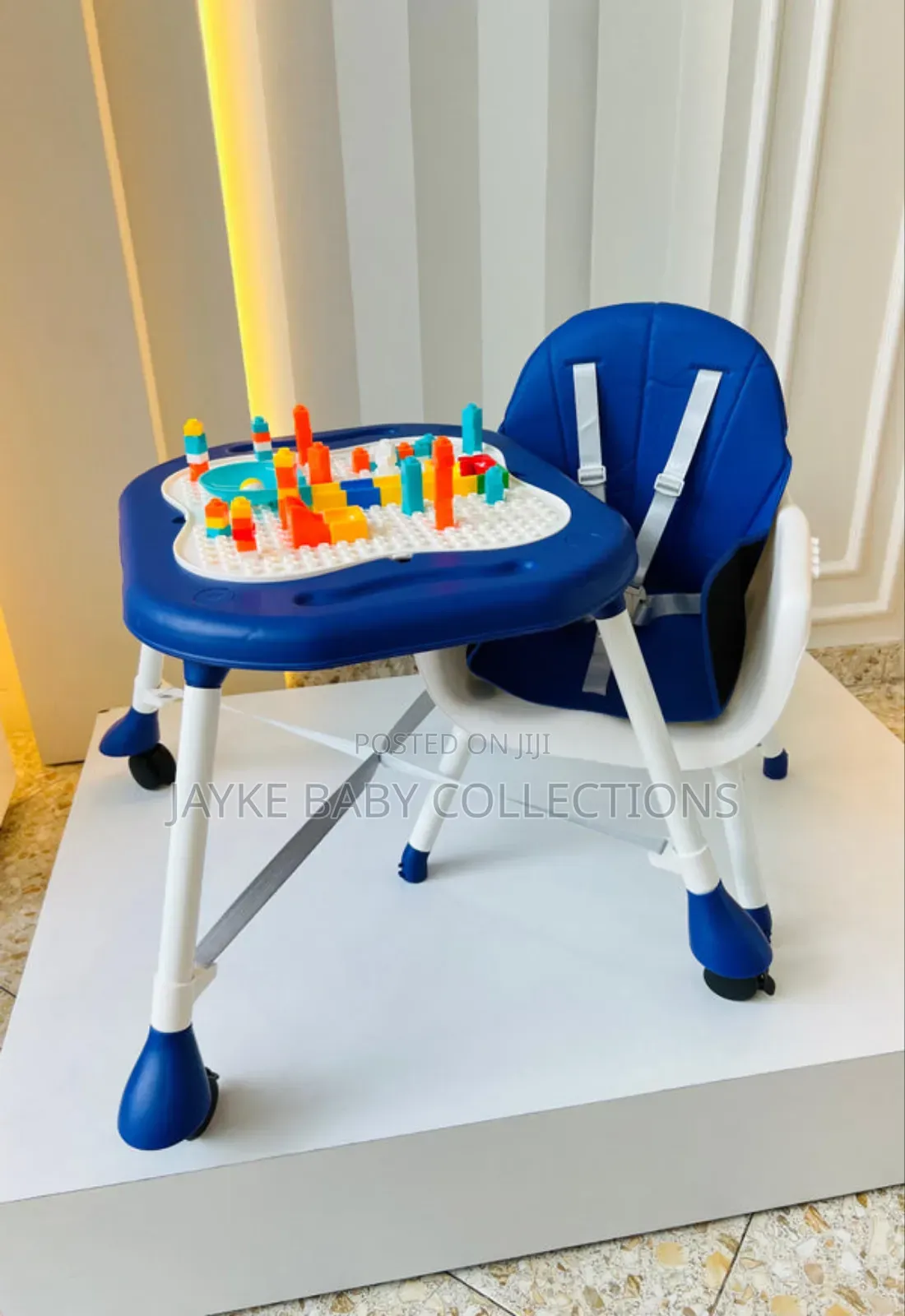 6-in-1 Multifunction Baby Chair High Chair, Table Play Station