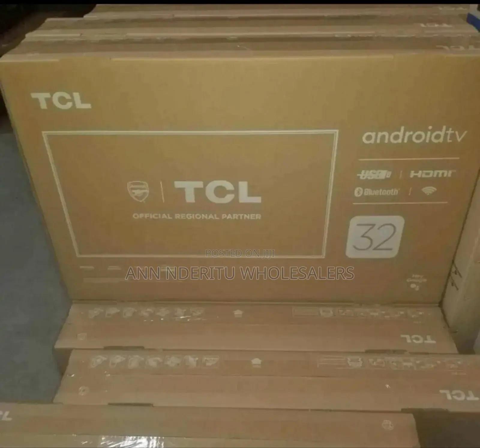 14 Months Warranty TCL 32 Inch Smart Android Television
