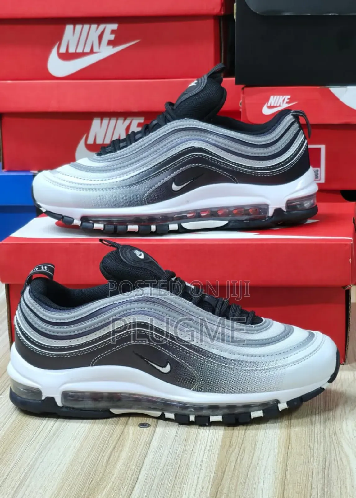 Airmax 97 Green/Black Sole/Red Sole