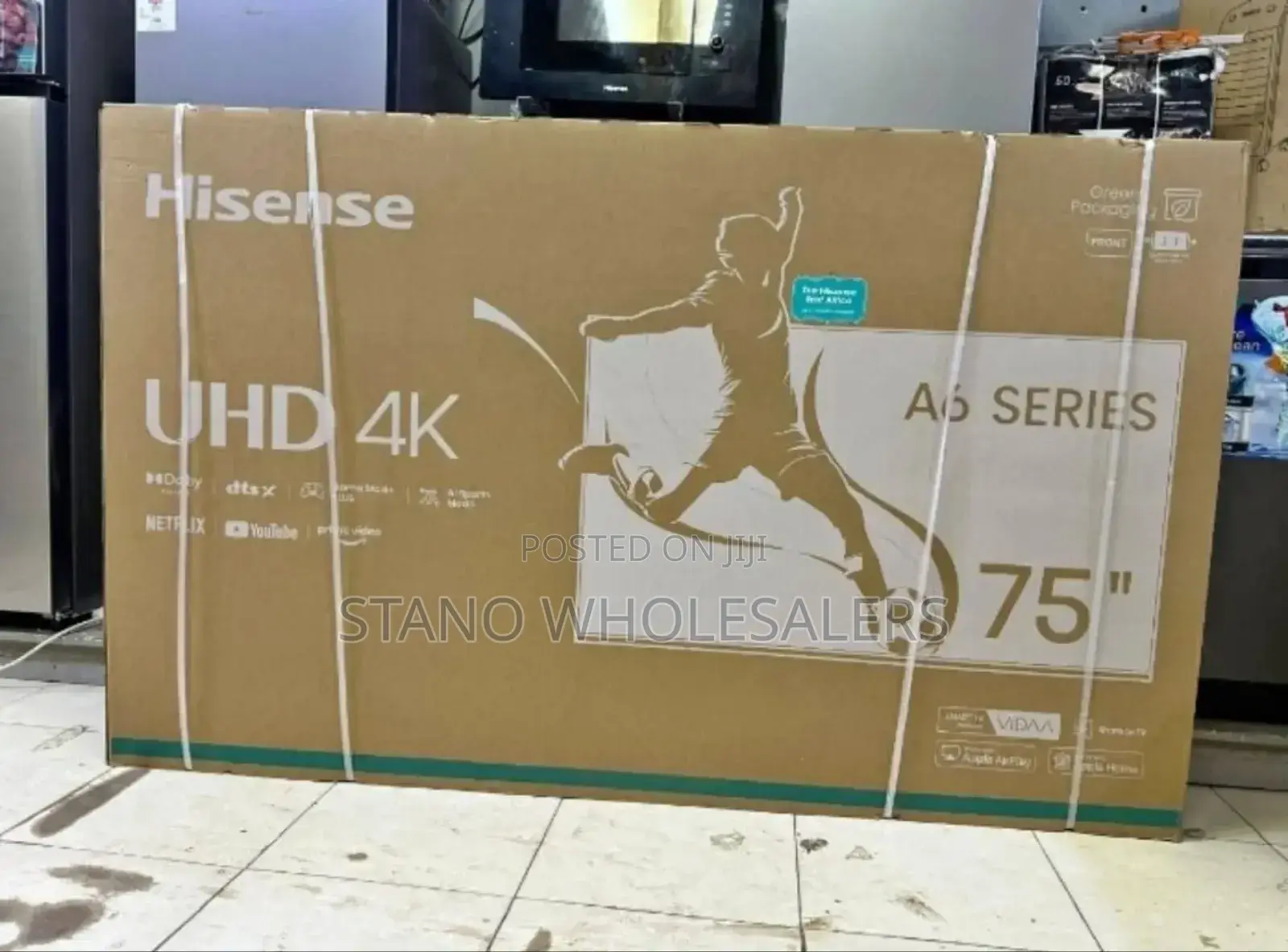 Restocked Hisense 75 Inch New Model Television