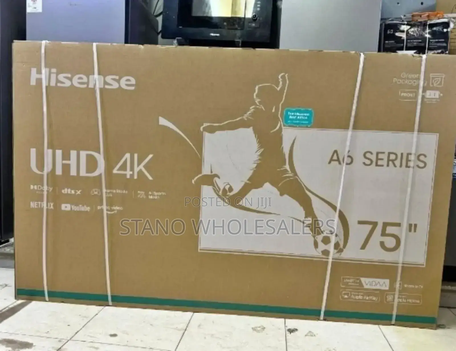 Restocked Hisense 75 Inch New Model Television