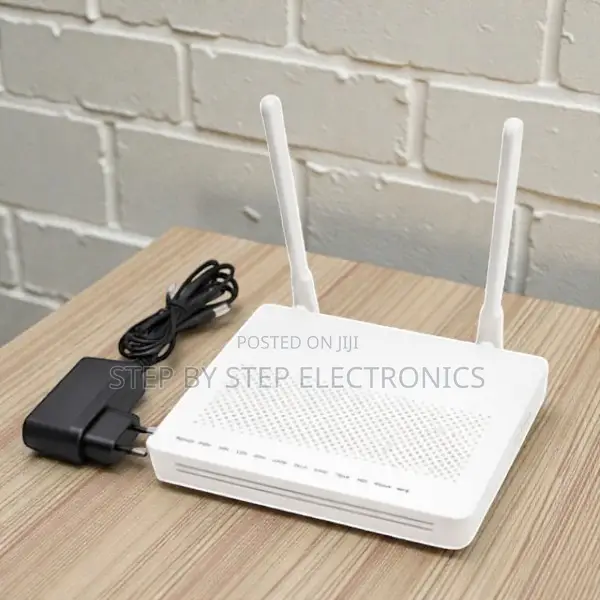 Xpon Gpon Onu Fiber Optic Router With Dual Antennas