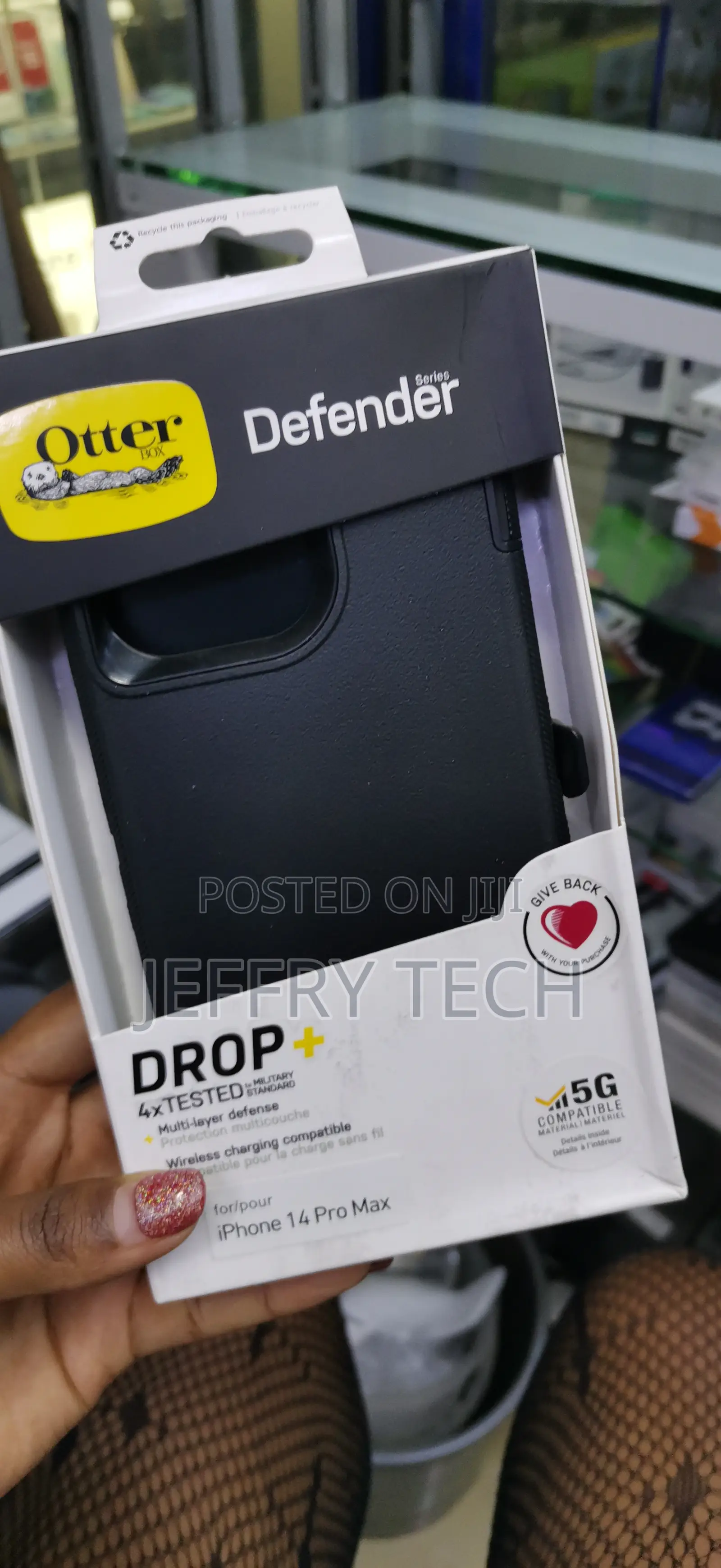 Asxqer Otterbox iPhone 14 Pro Max Defender Case Rugged Durable