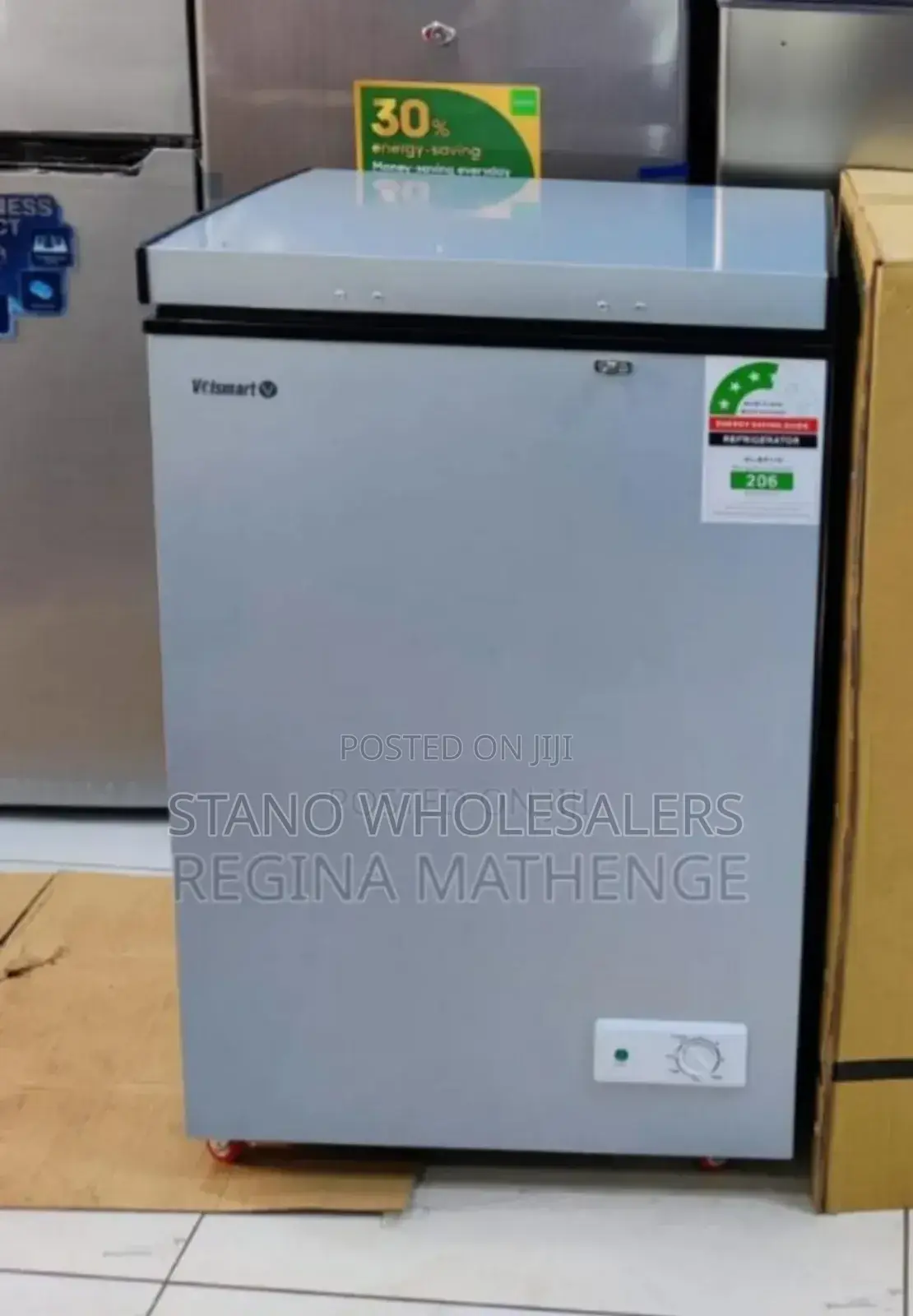3star Rating. Semi Volsmart 110litres Freezer