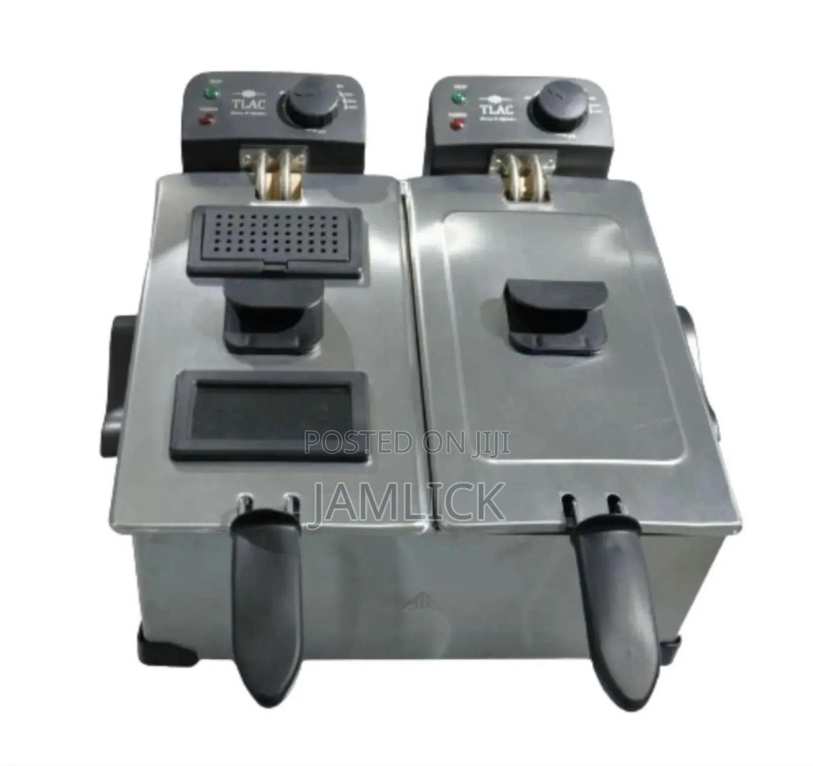 Tlac Double Deep Fryer - 6l Double Pots - Ab