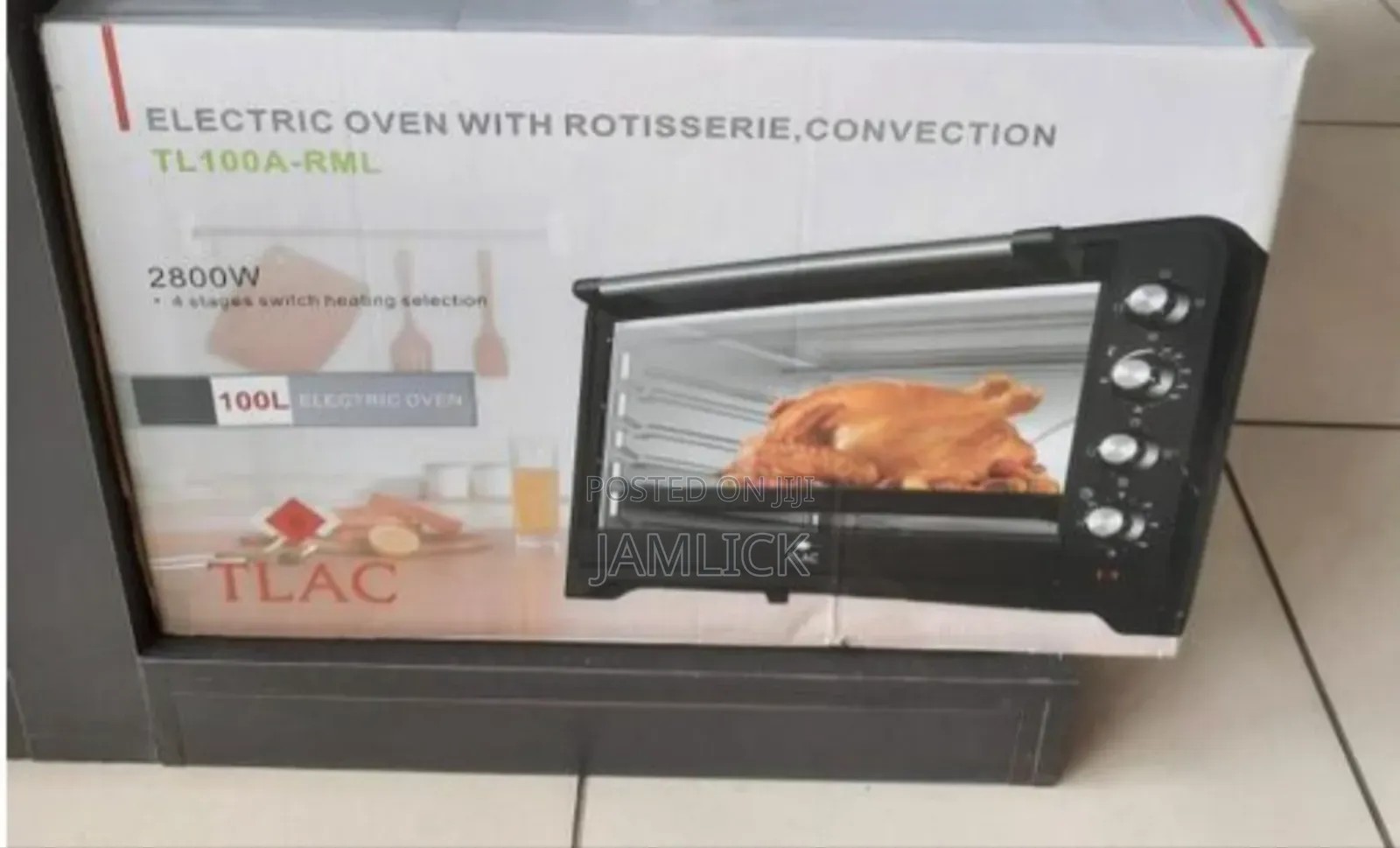 100l Tlac Oven With Fan - Ab
