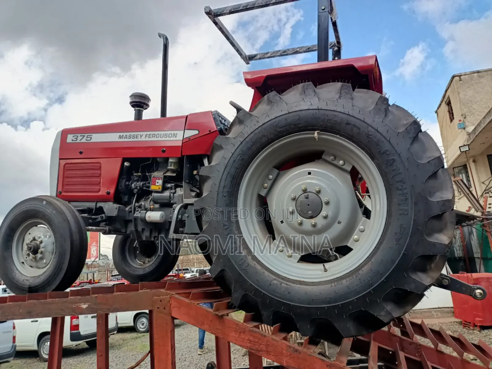 Brand New Mf 375 2wd + Plough +Front Weights+ Drawbar