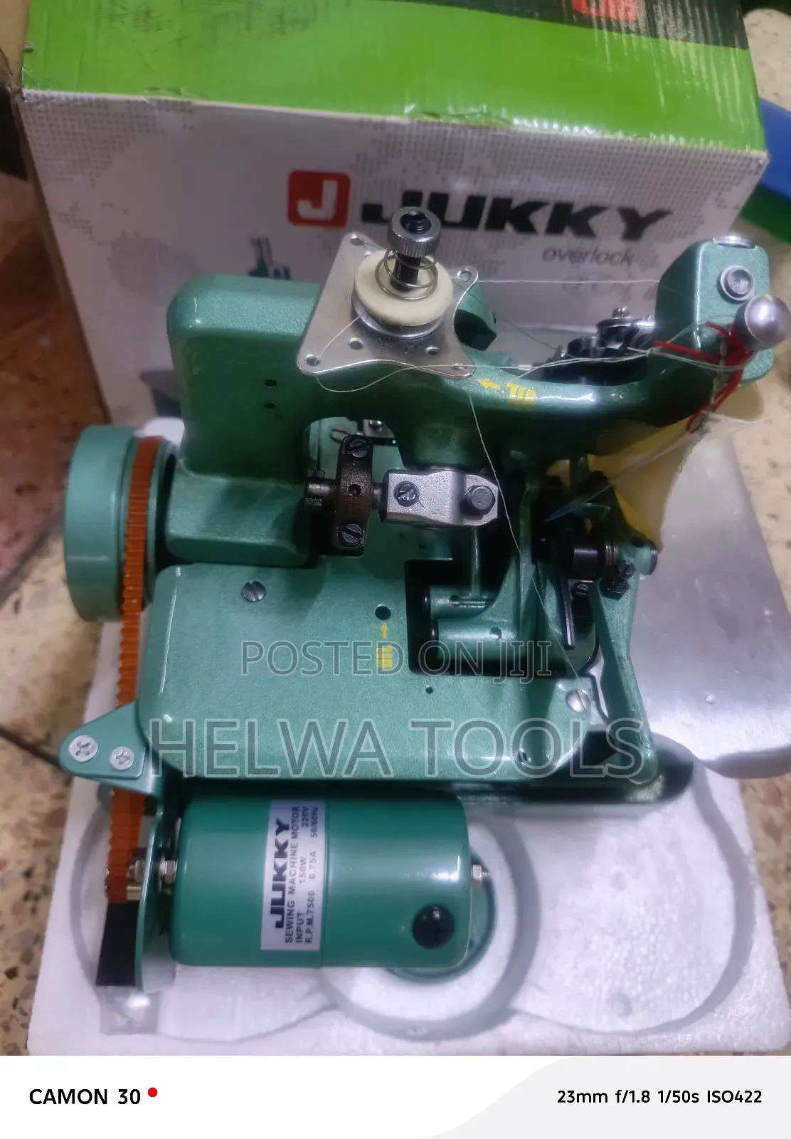 Jukky Overlock Sewing Machine With Motor