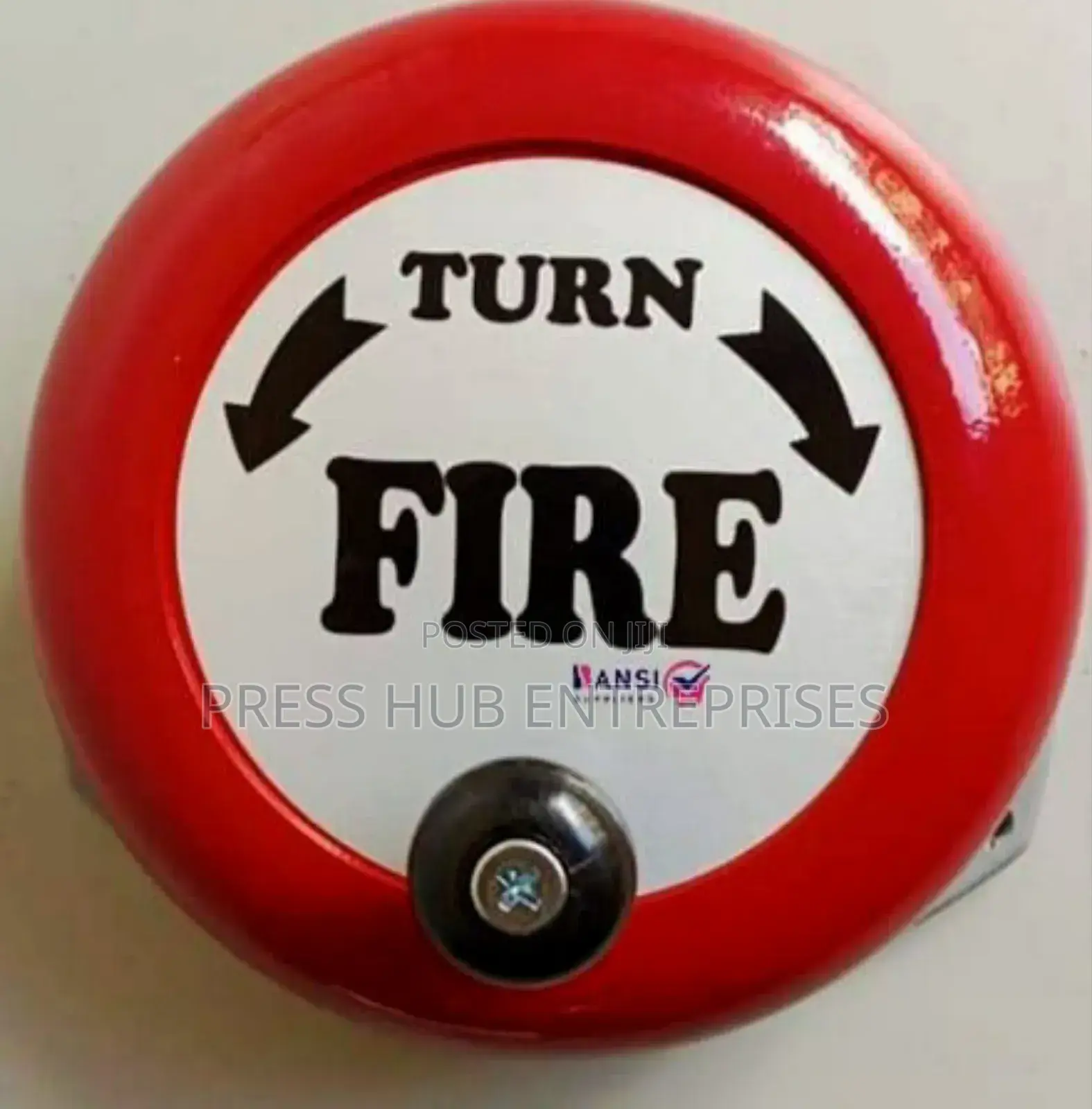 Fire Gong Bell – Emergency Alert Alarm”