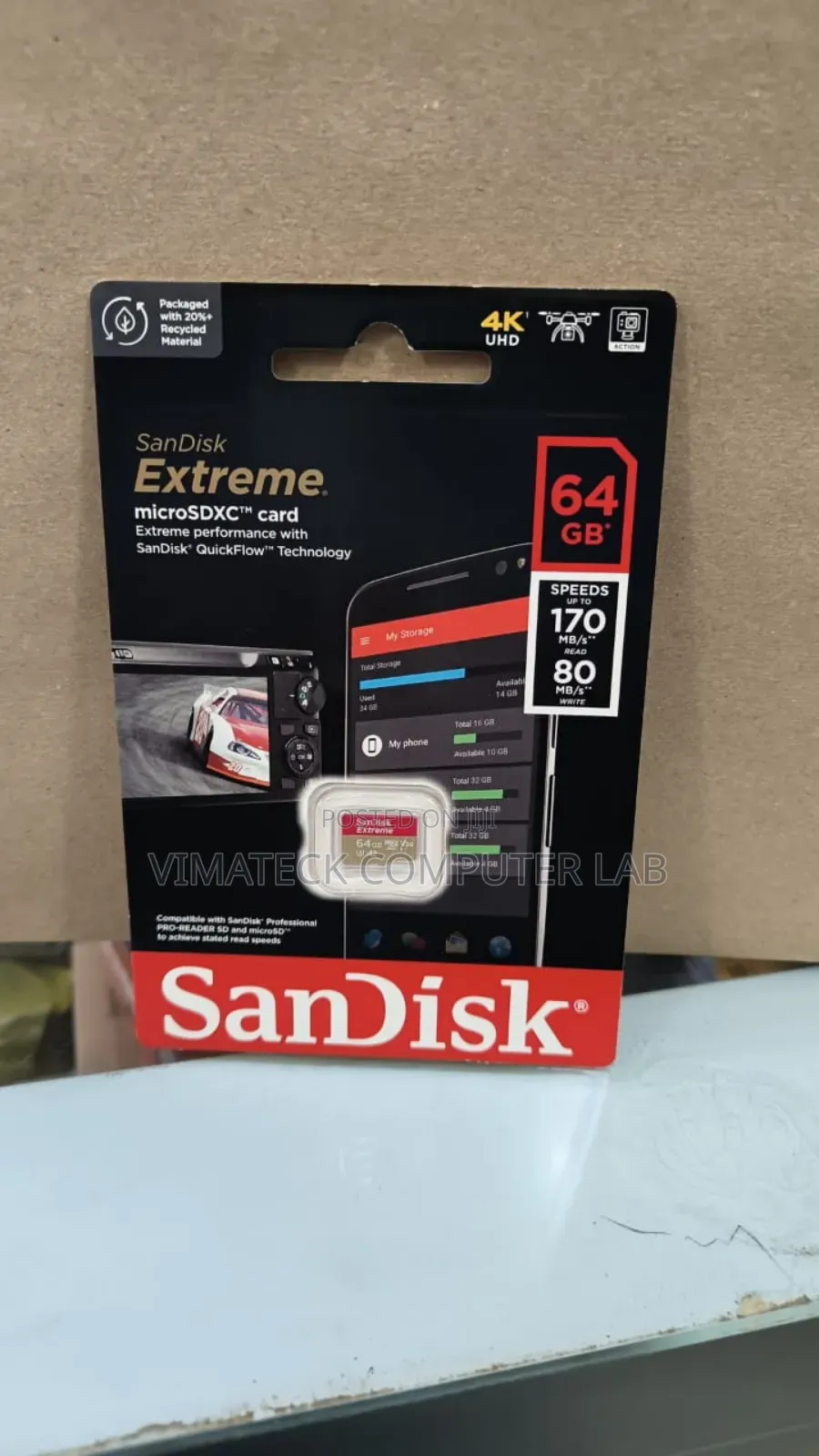64gb Extreme Pro Micro Sd Card