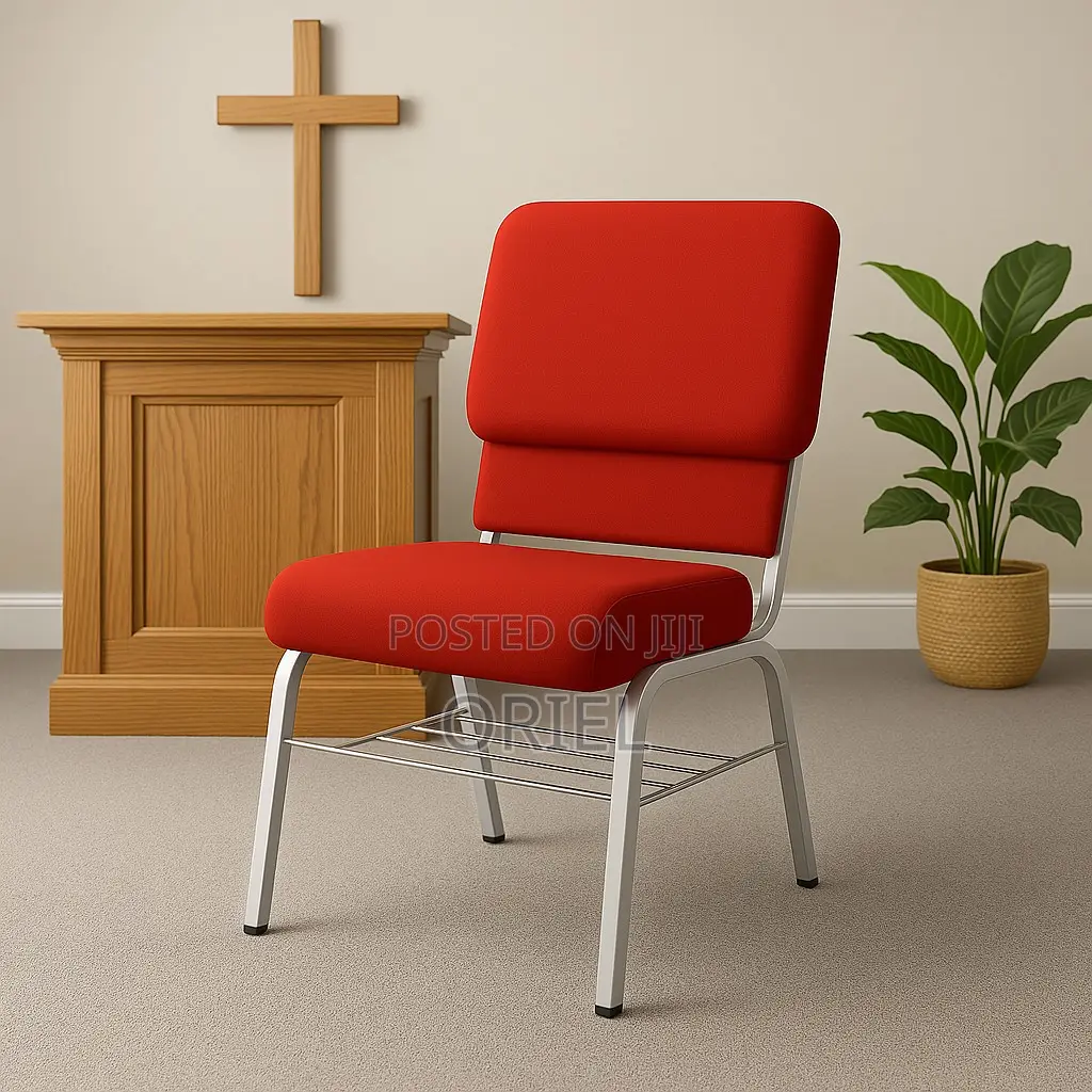 Modern Church Chair : Church/Theatre Fabric Customized Logo Chair