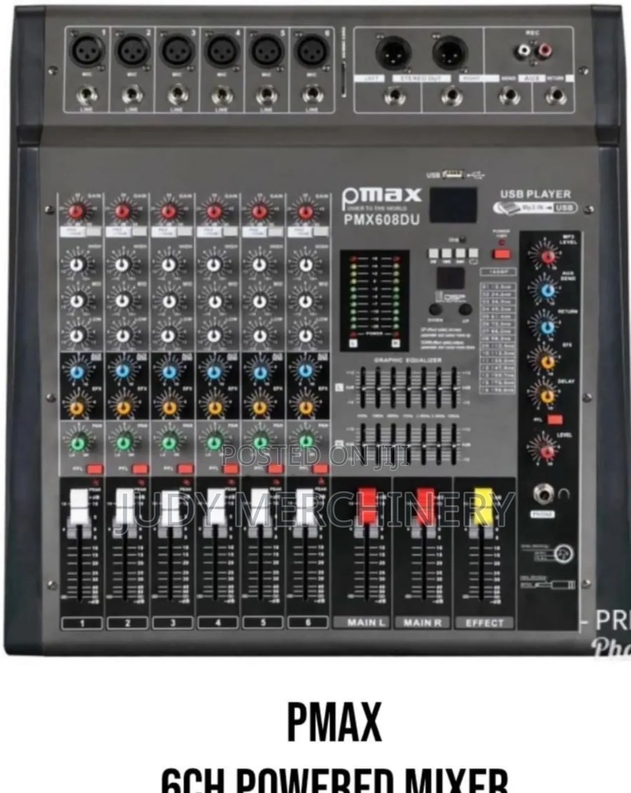 Pmax 6" Powerd Mixer