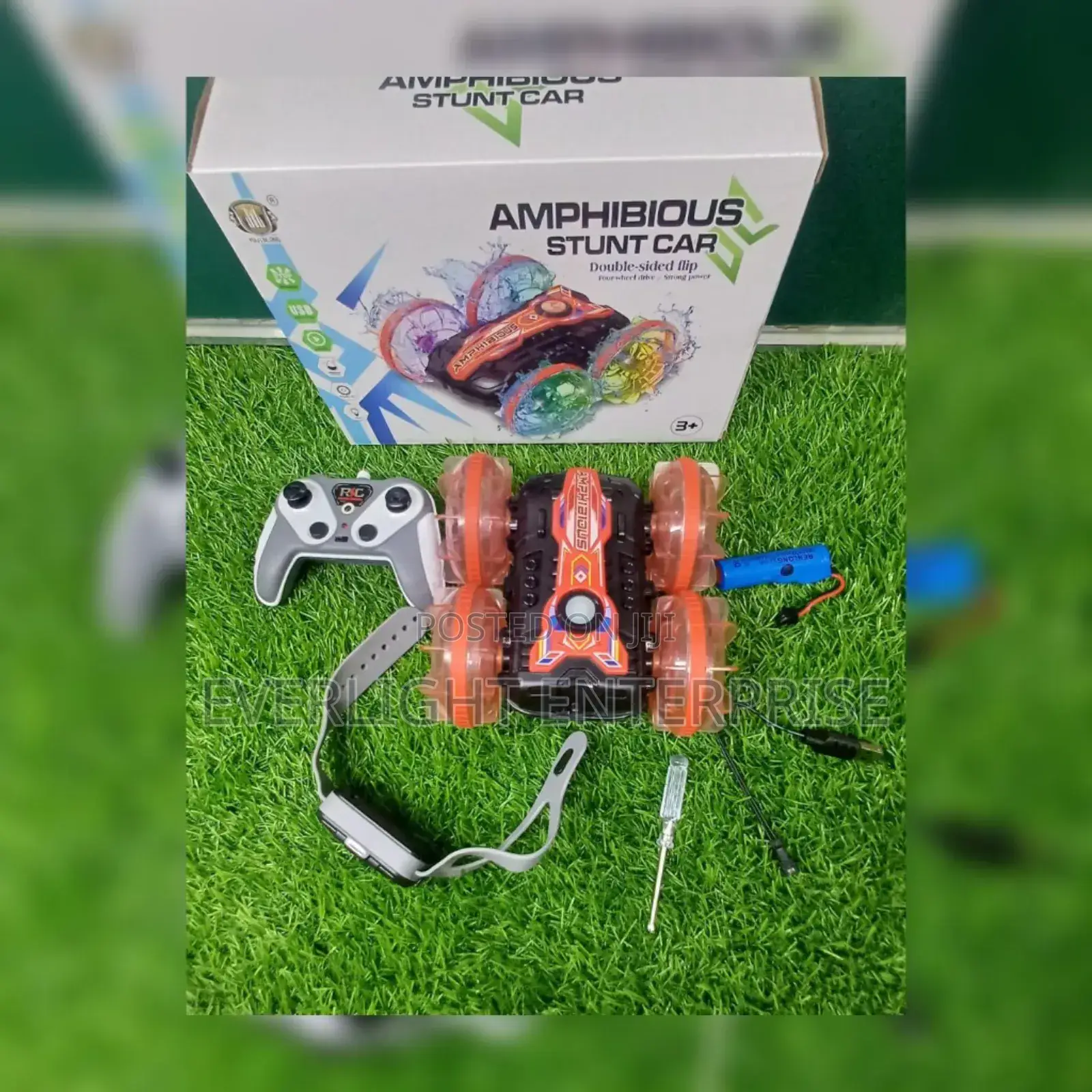 Ambhibious Stunt Car
