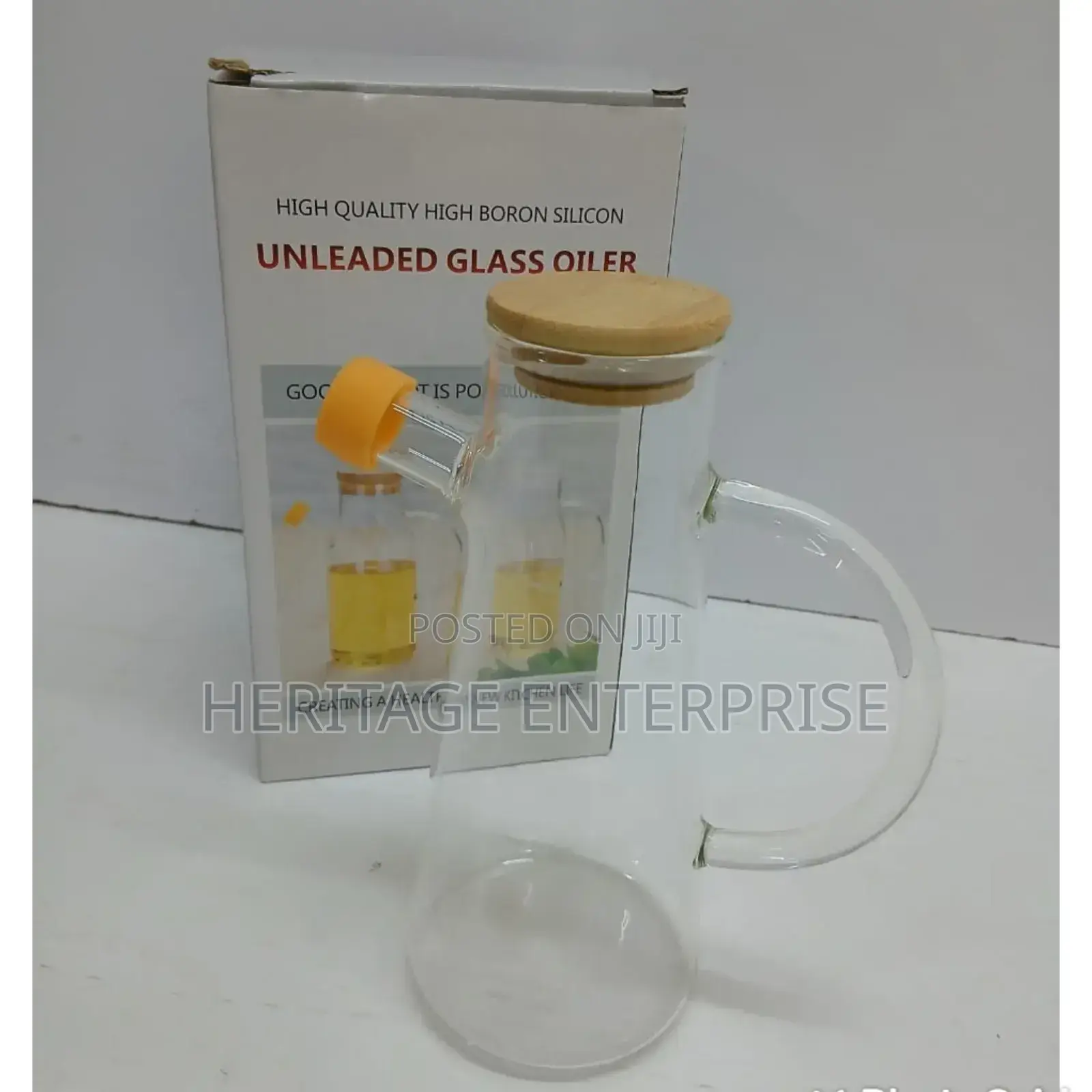 Glass Oil Dispenser Jar