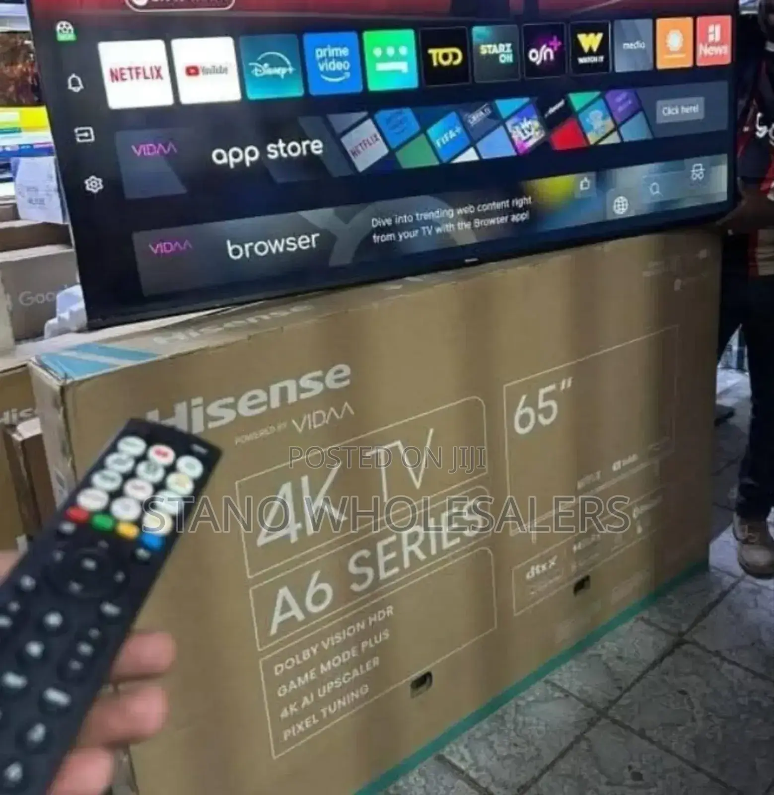 4 K A6 Series Hisense 65 Inch Television
