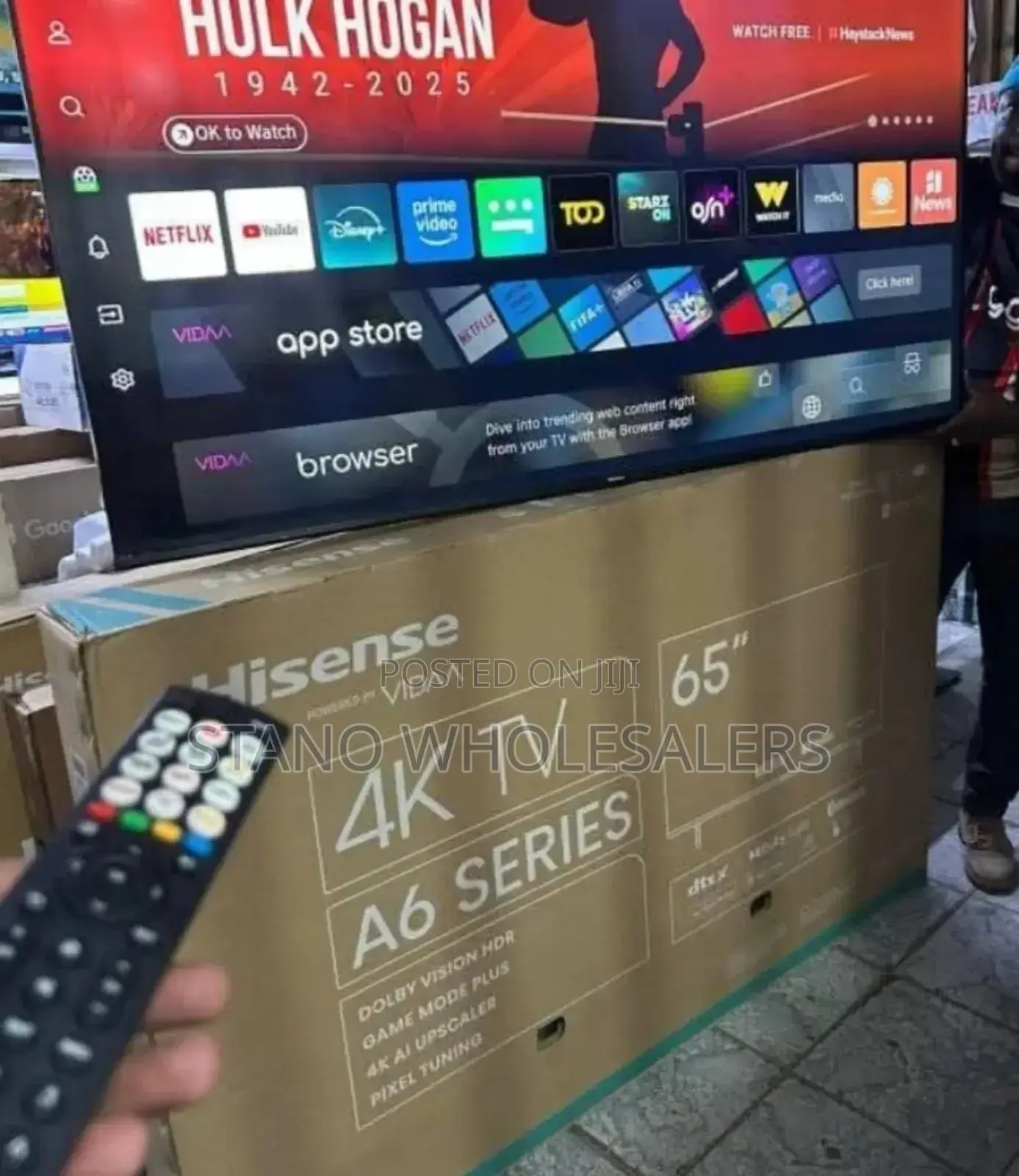4 K A6 Series Hisense 65 Inch Television