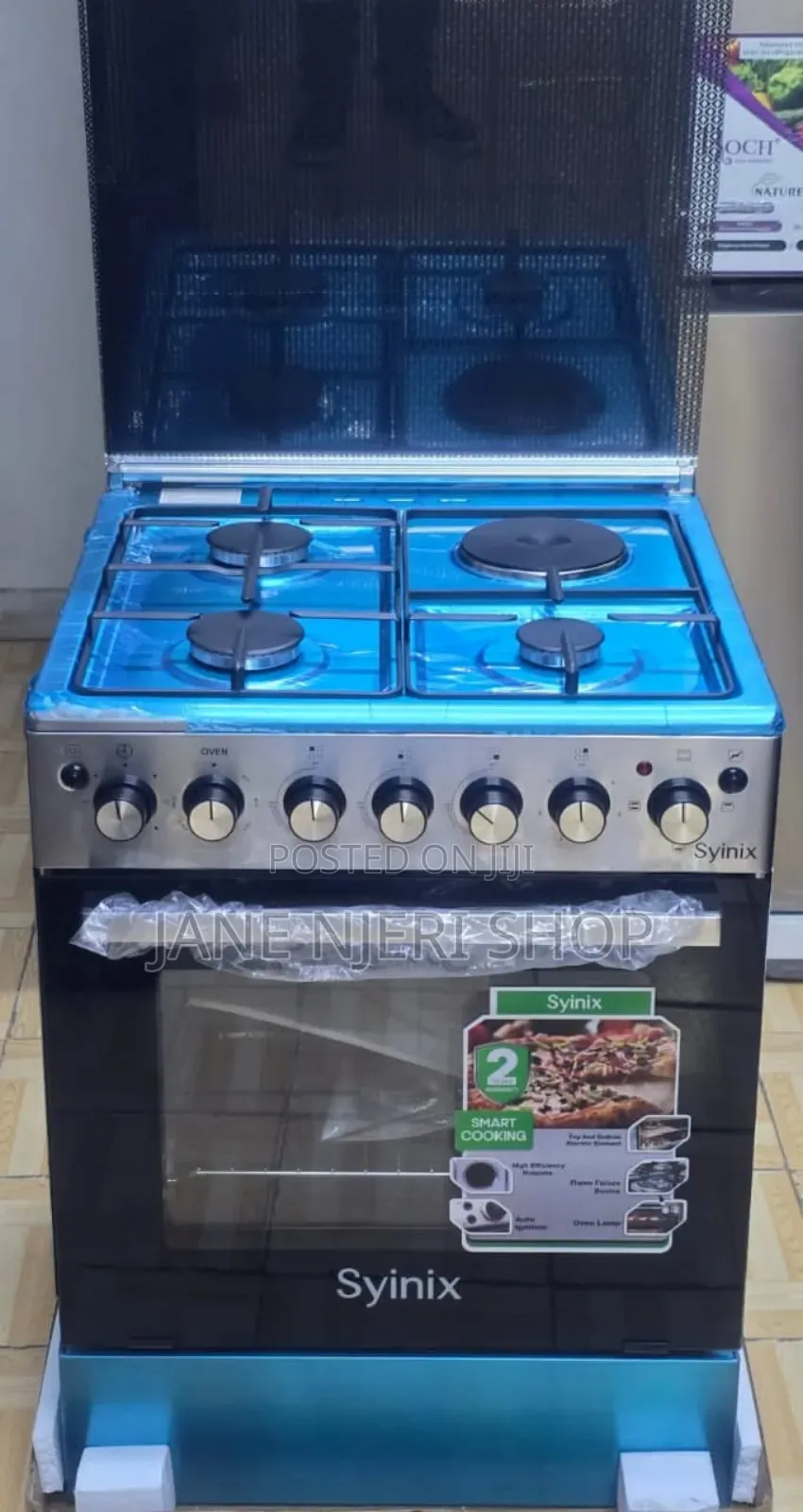 Syinix  3+1  Standing Cooker  60 By 60