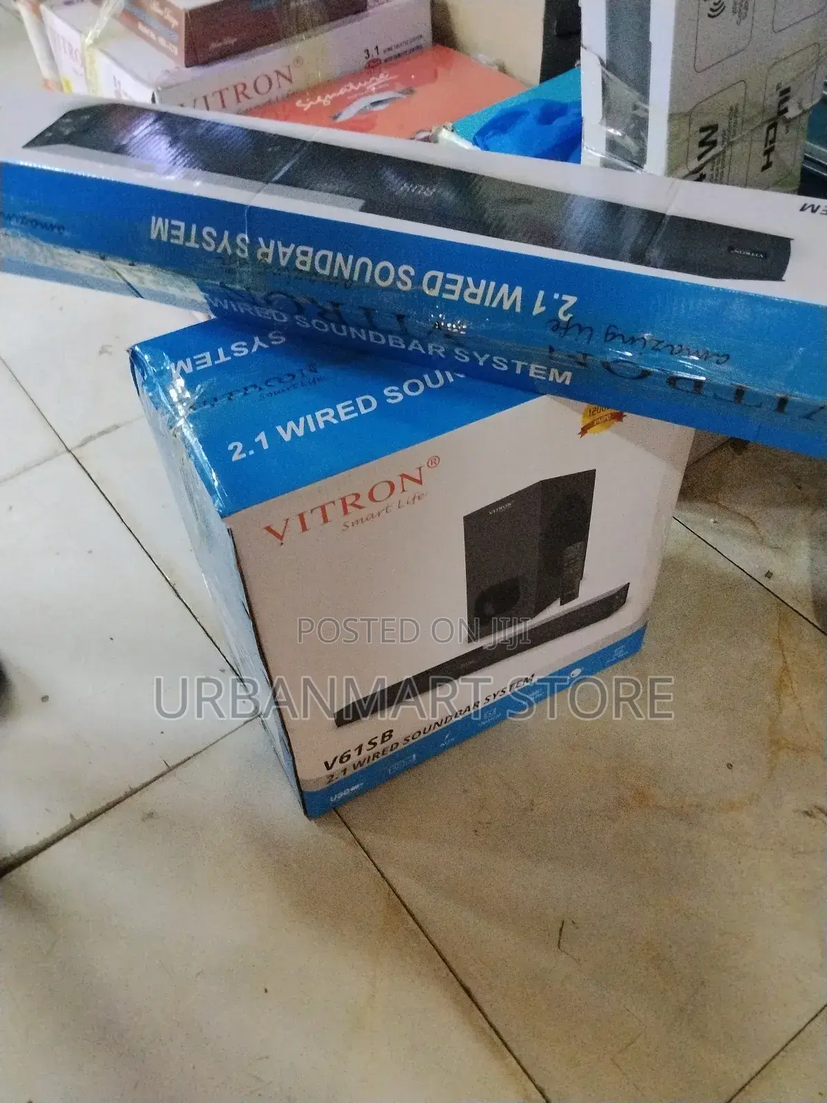 Vitron V61sb 1200w 2.1ch Sound Bar With Super Bass