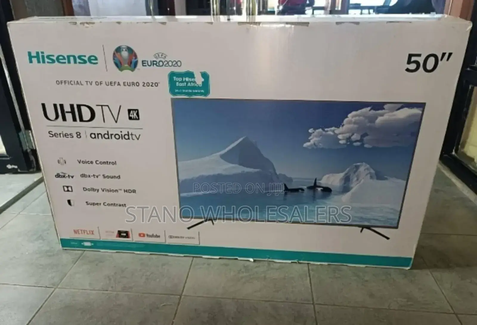Series 8uhd 4 K Hisense 50 Inch Television