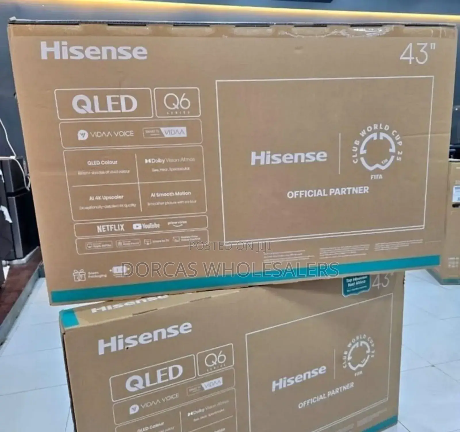 New Model Qled Hisense 43 Inch Smart Tv