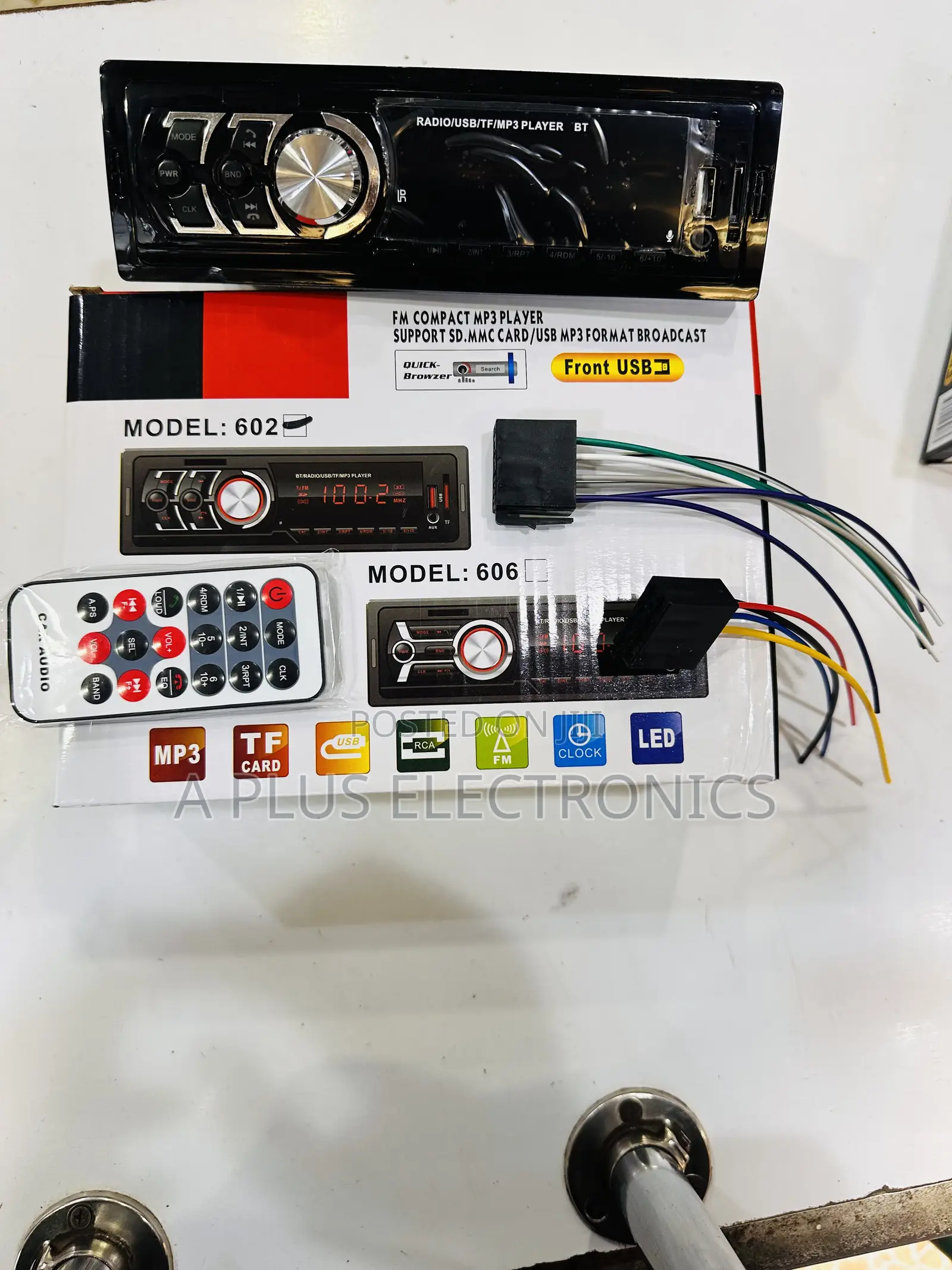 606 Mp3 Radio – Durable Reliable Car Audio