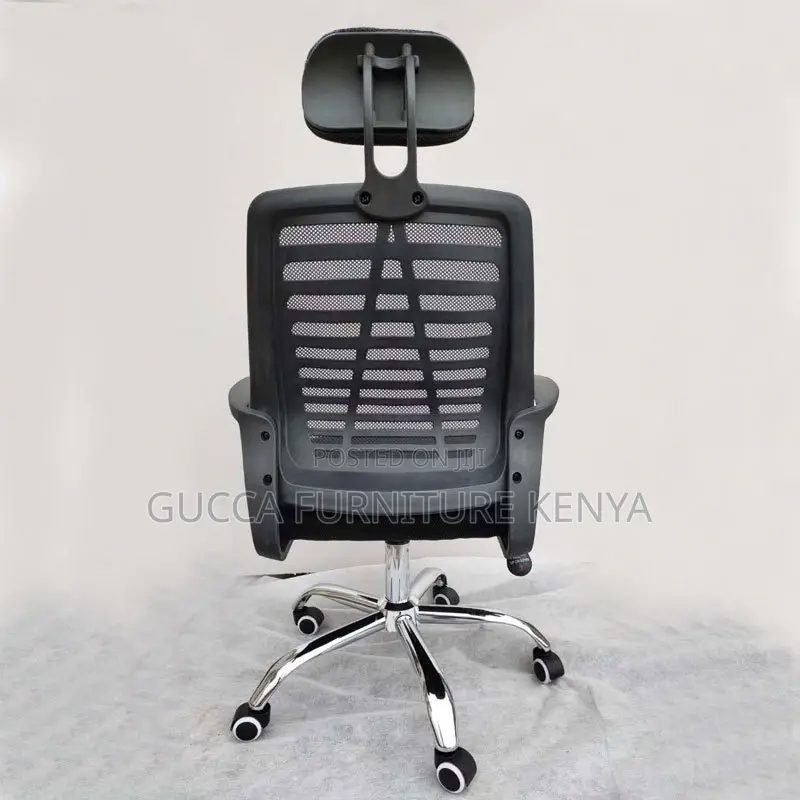 Office Adjustable Staff Headrest Chair
