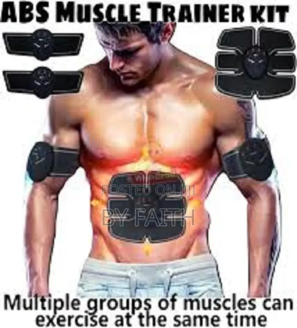 Ems Muscle Training Gear Abdominal Abs Fit Body