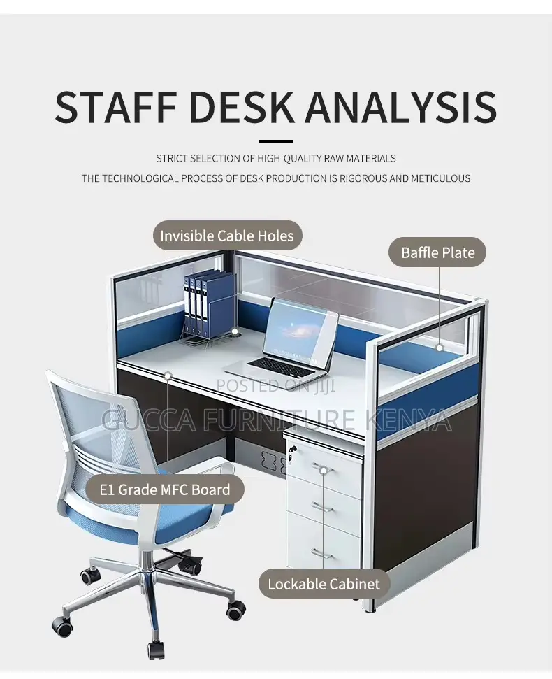 1-way Office Modular Workstation