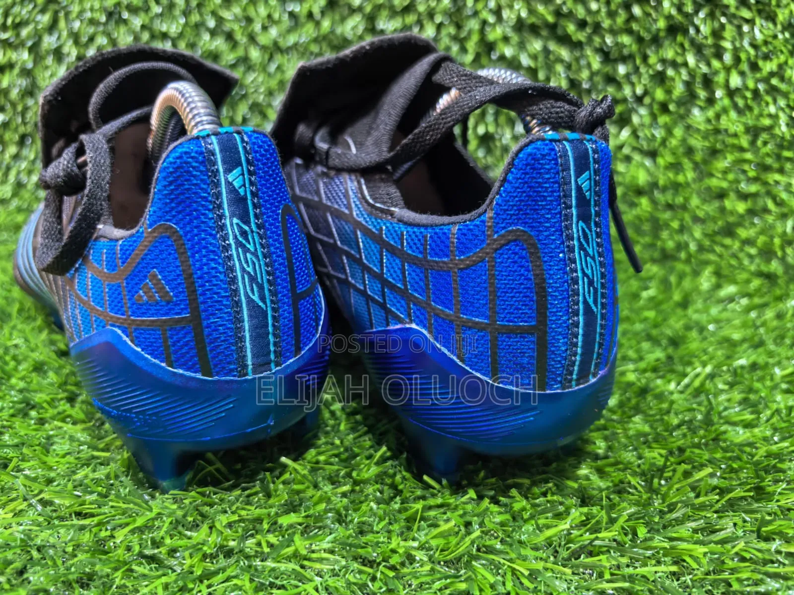 Adidas  F-50 Elite Fg Spider Black Blue