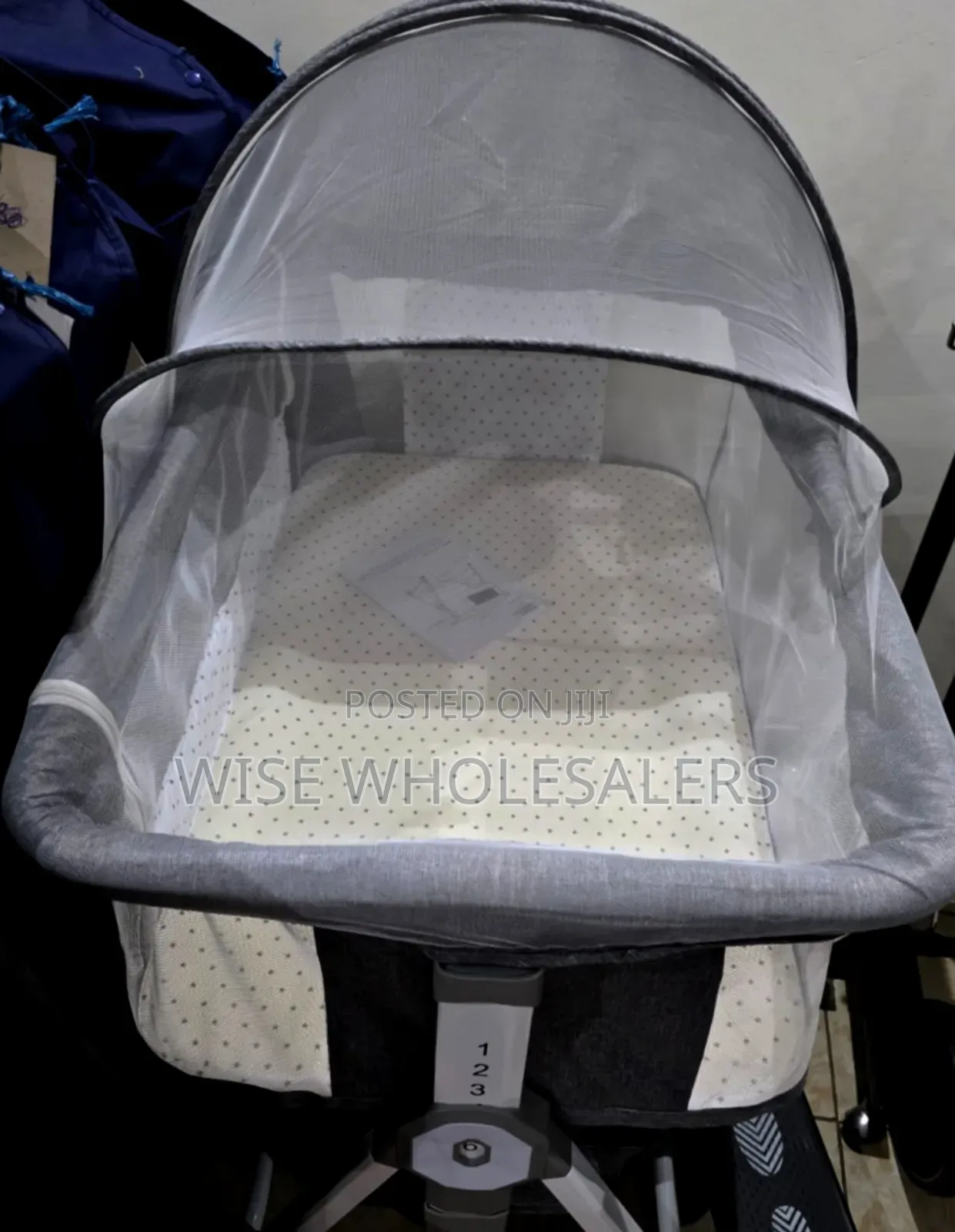 “Cozy Baby Bassinet With Soft Bedding”