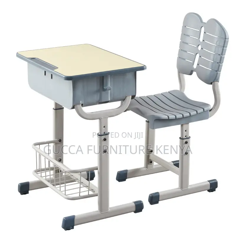 Heigh Adjustable Kids Study Desk And Chair Set