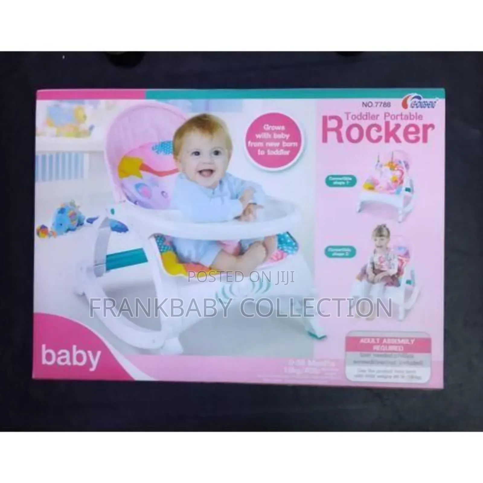 Toddlers 3in1 Baby Baby Rocker.