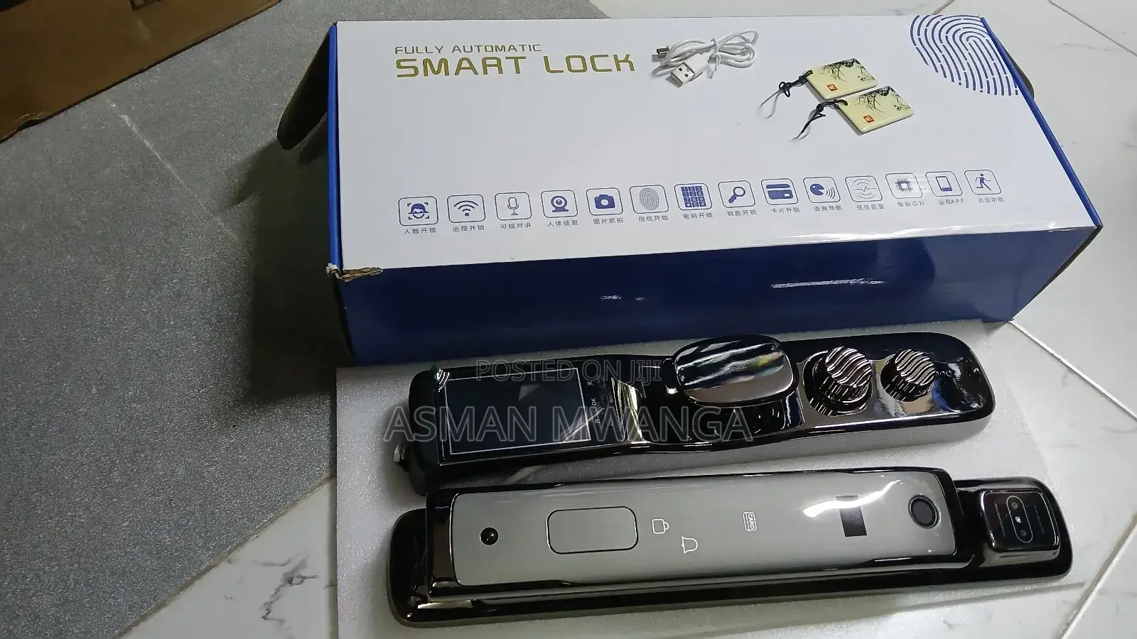 Smart Lock With Fingerprint and Password