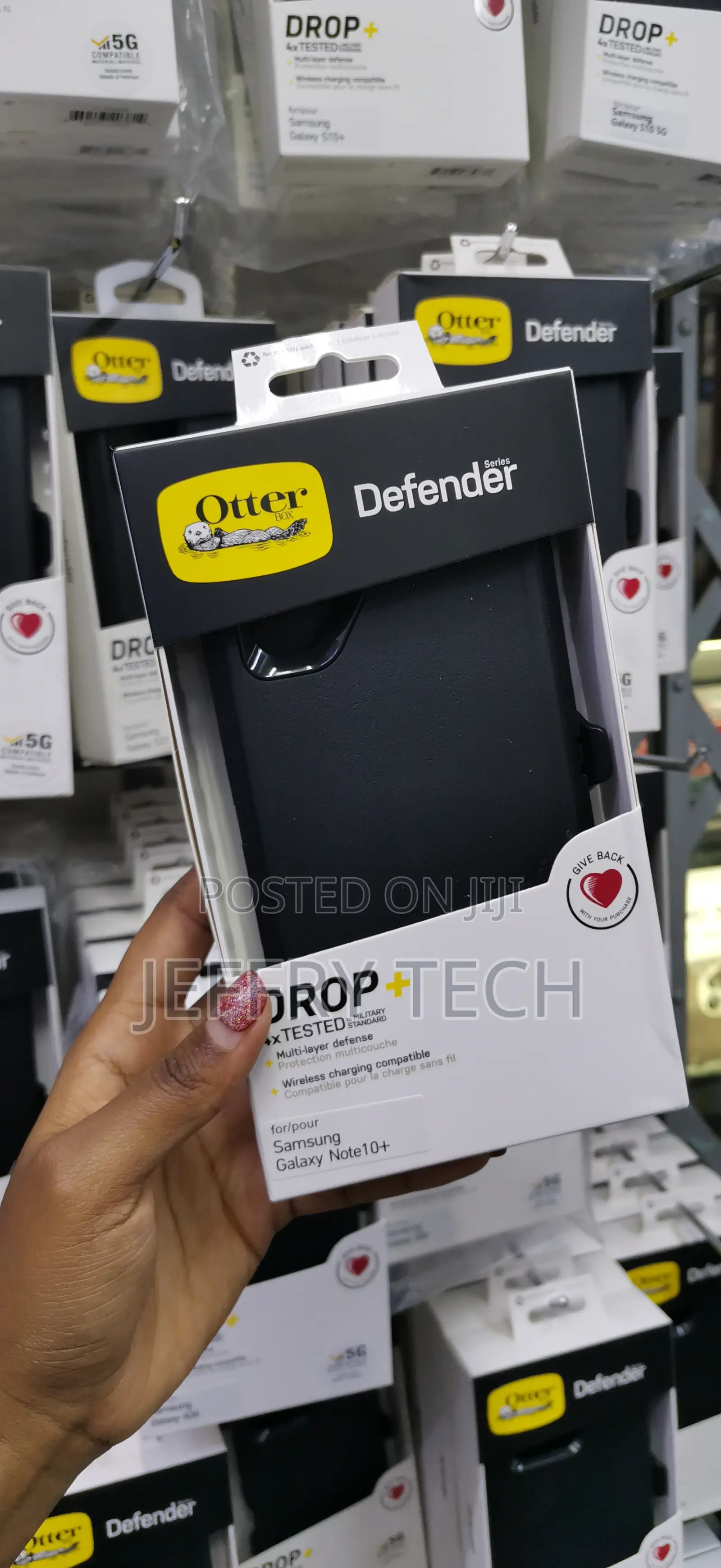 Adora Otterbox Defender Series Samsung Galaxy Note10 Plus Black Case
