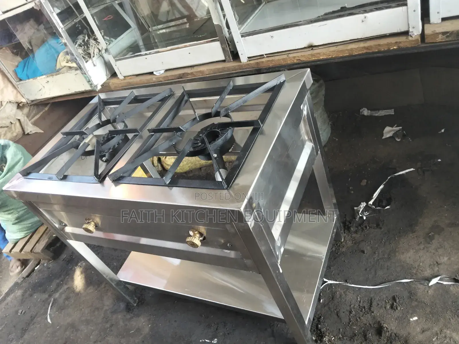 Stainless Steel 2 Burners