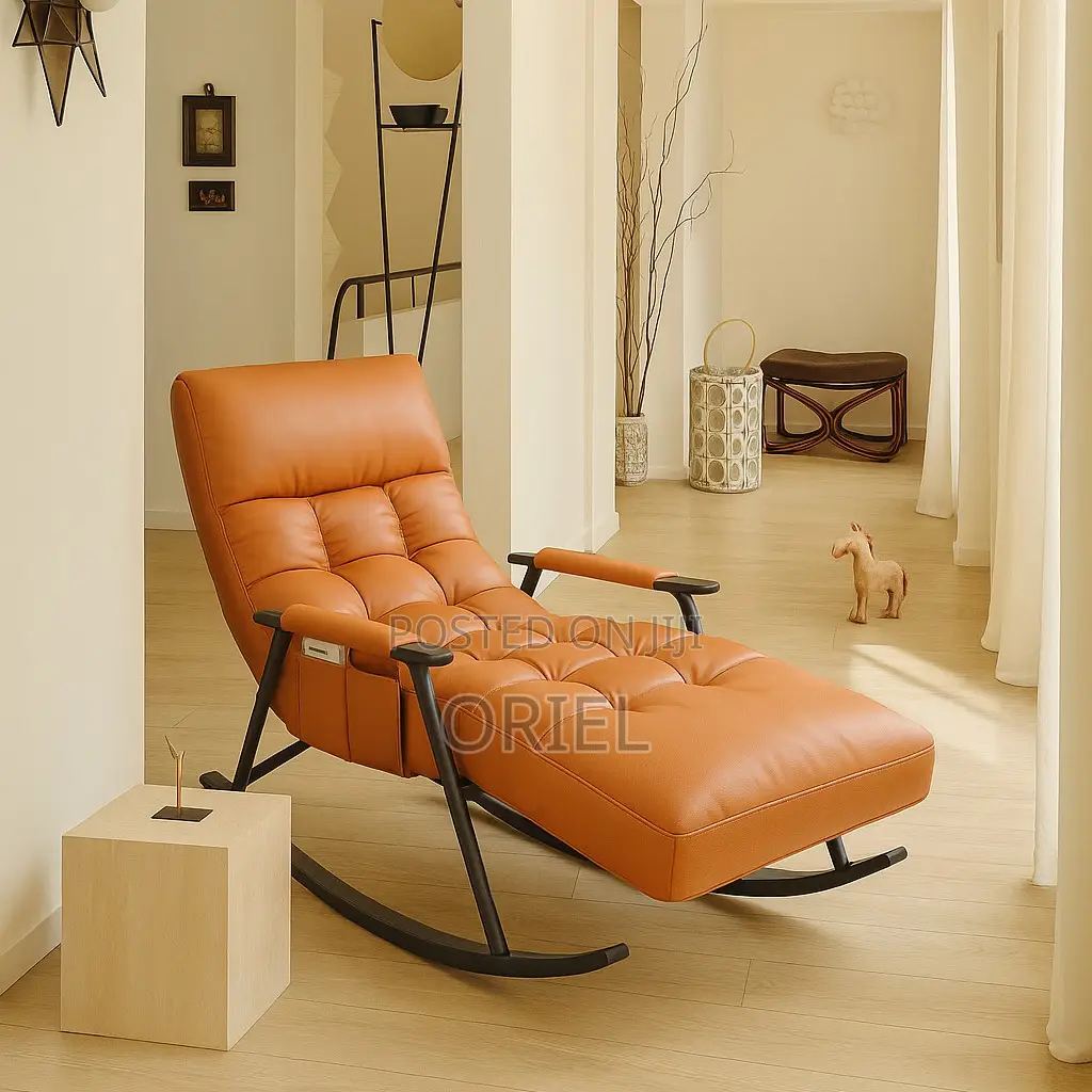 Modern Rocking Chair : Single -Person Rocking Leisure Chair