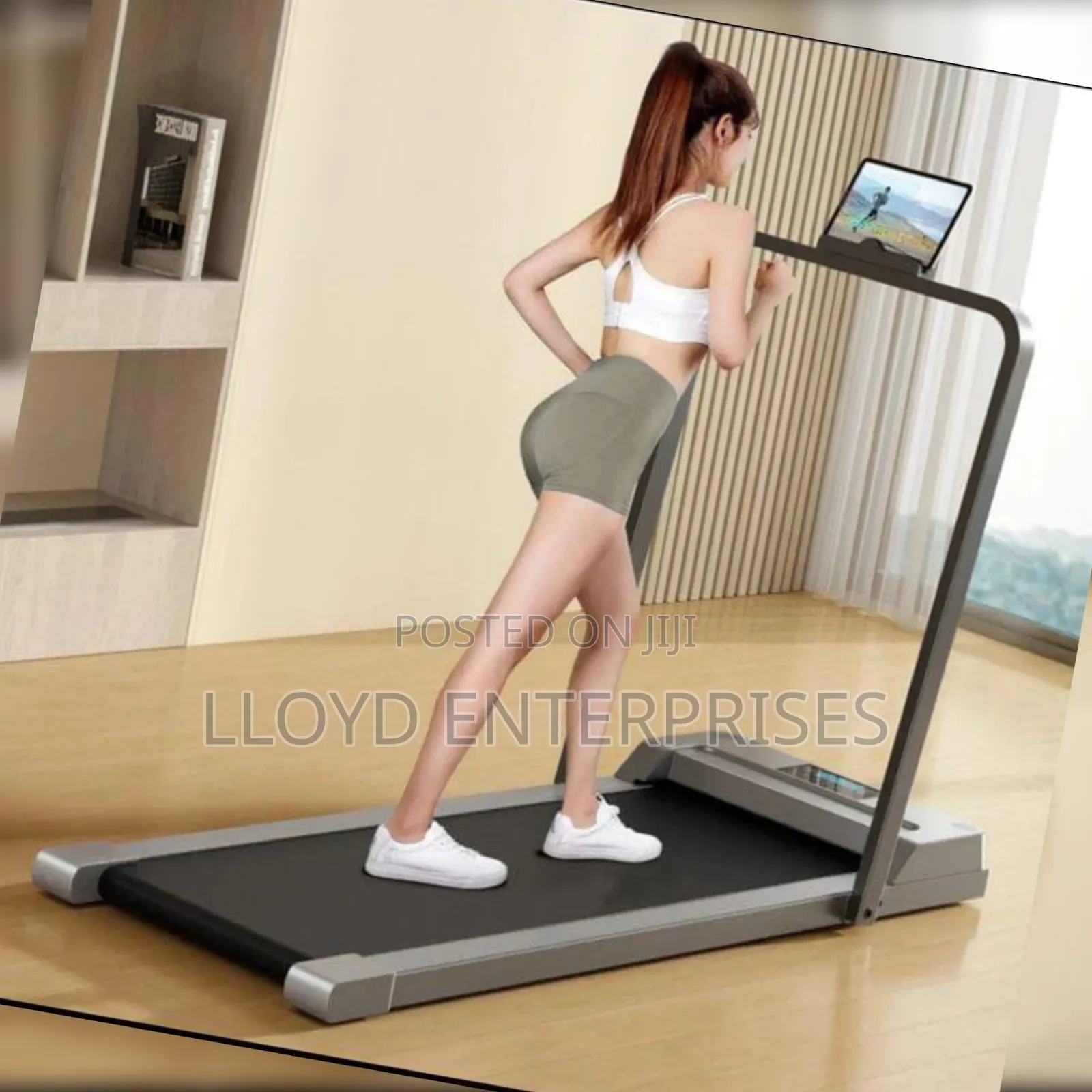 Remote Controlled Motorised Slim Treadmill