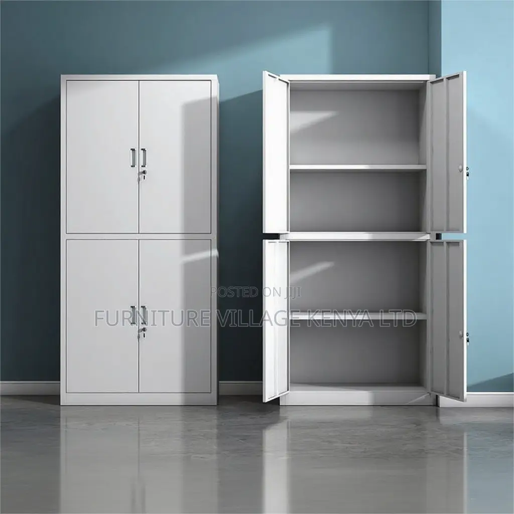 4-door Metallic Office Cabinet