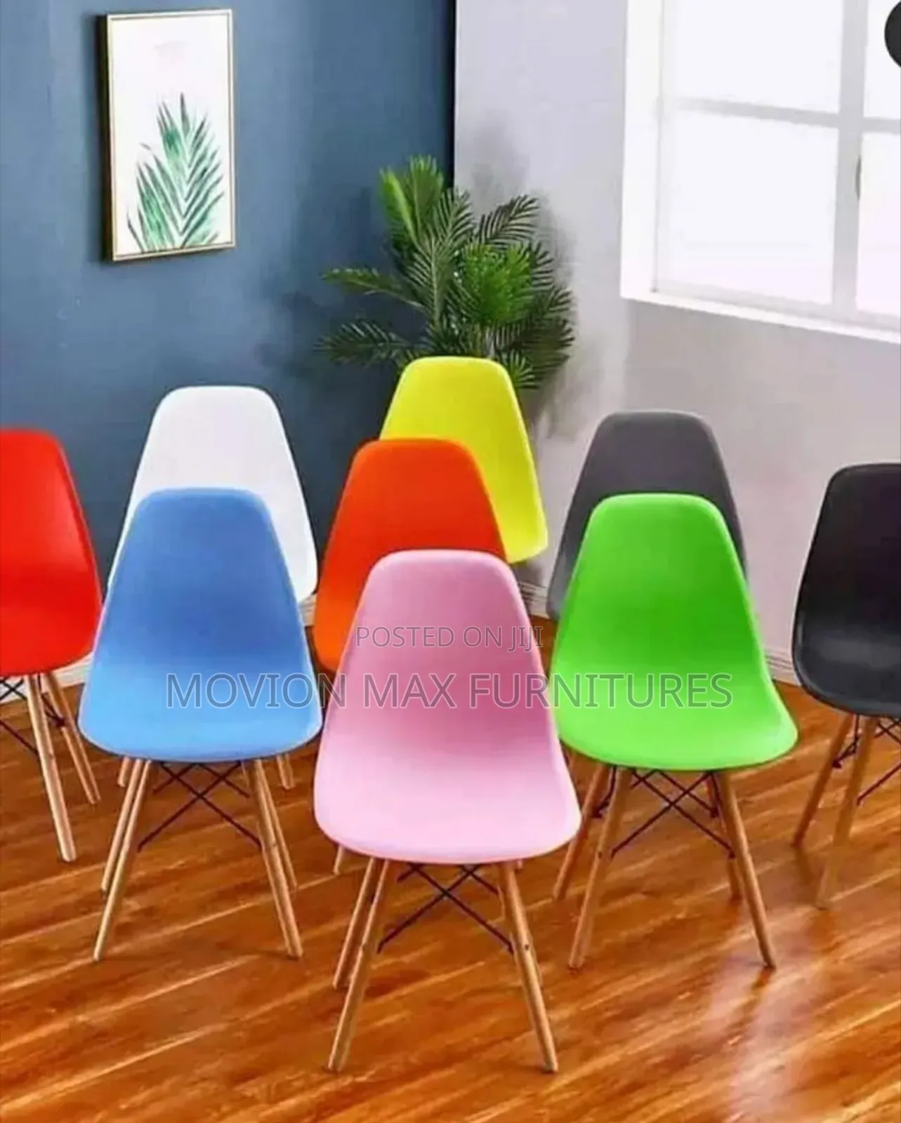 Ottoman Eames Chairs