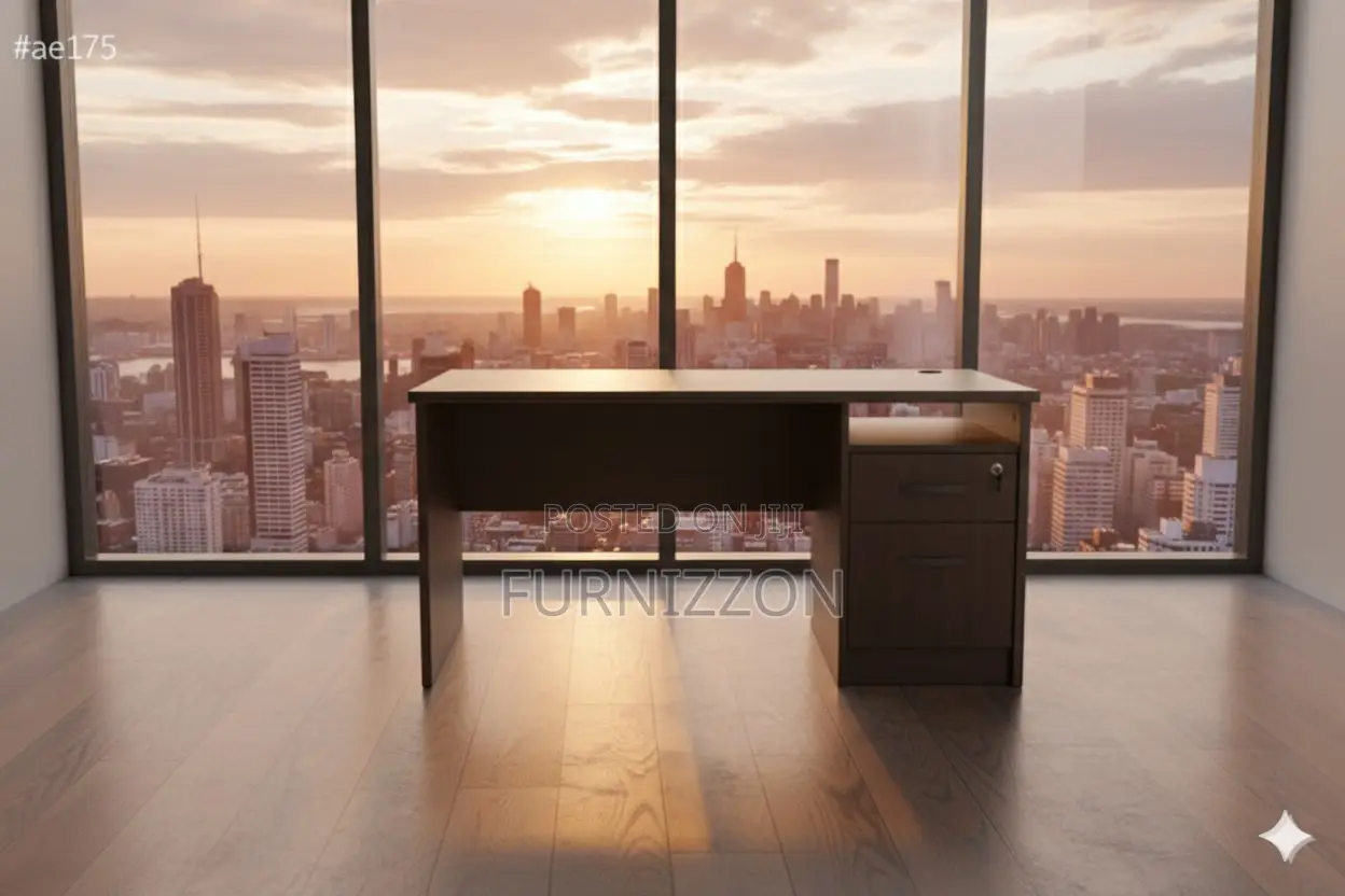 1.2m Modern Study Office Desk With Cabinet
