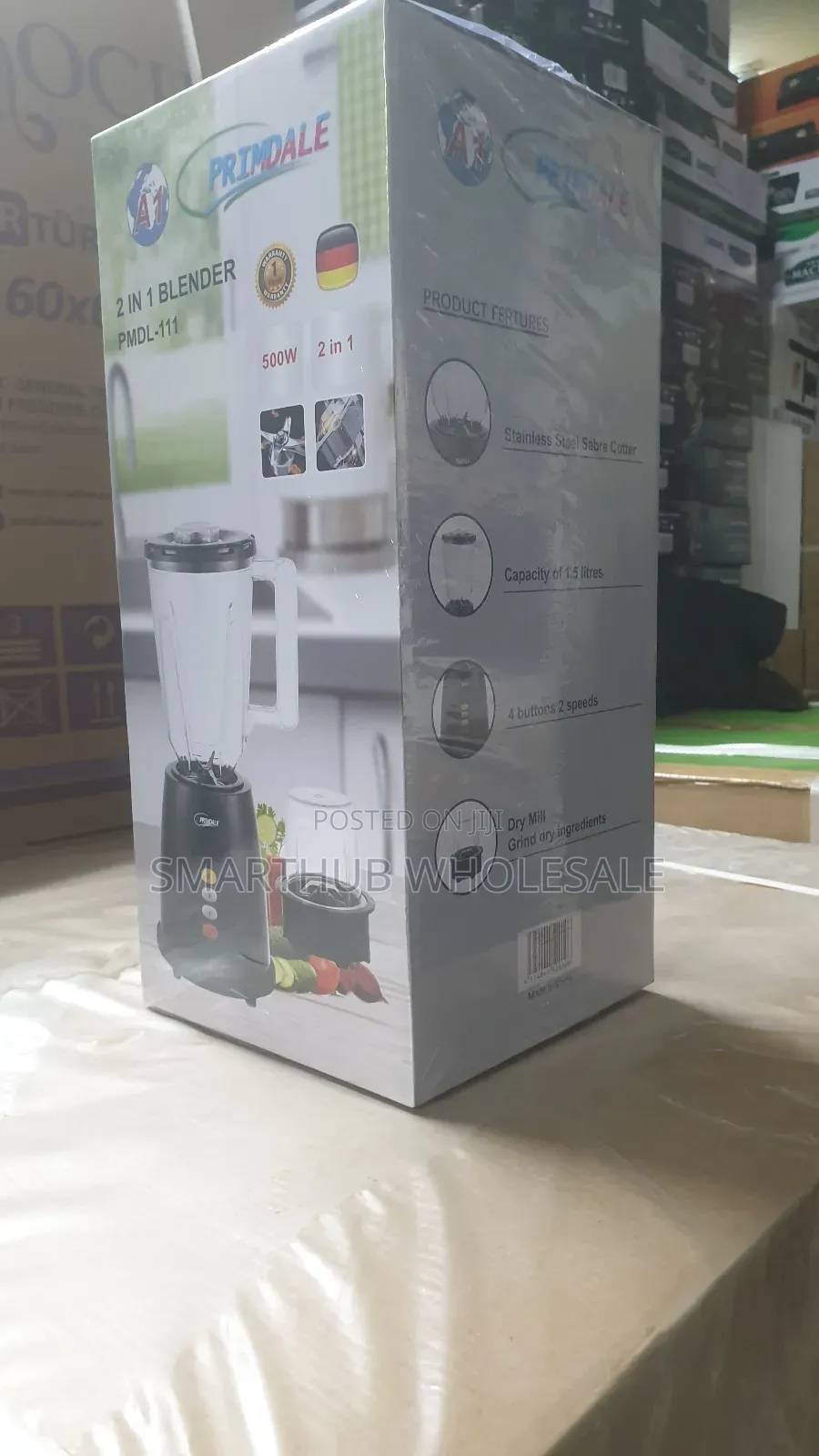 Primdale 2in1 Blender With Grinder