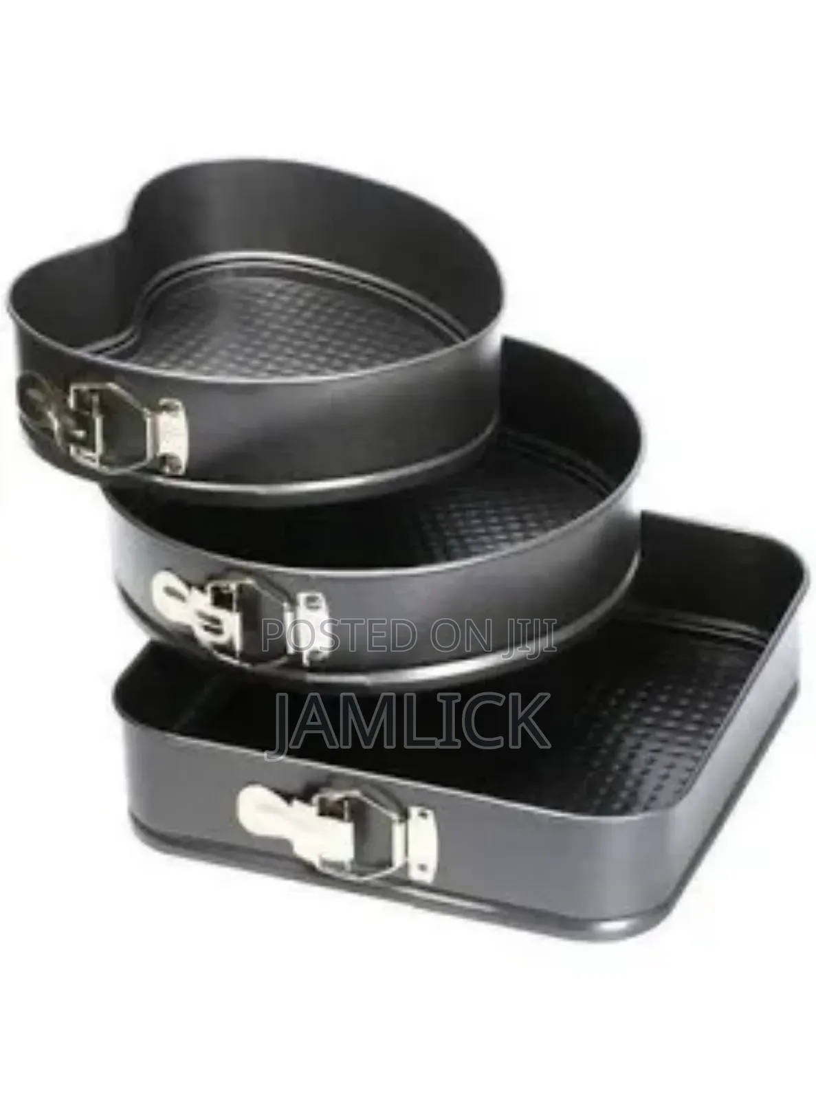 3-Piece Assorted Shape Baking Tin Set –Jf