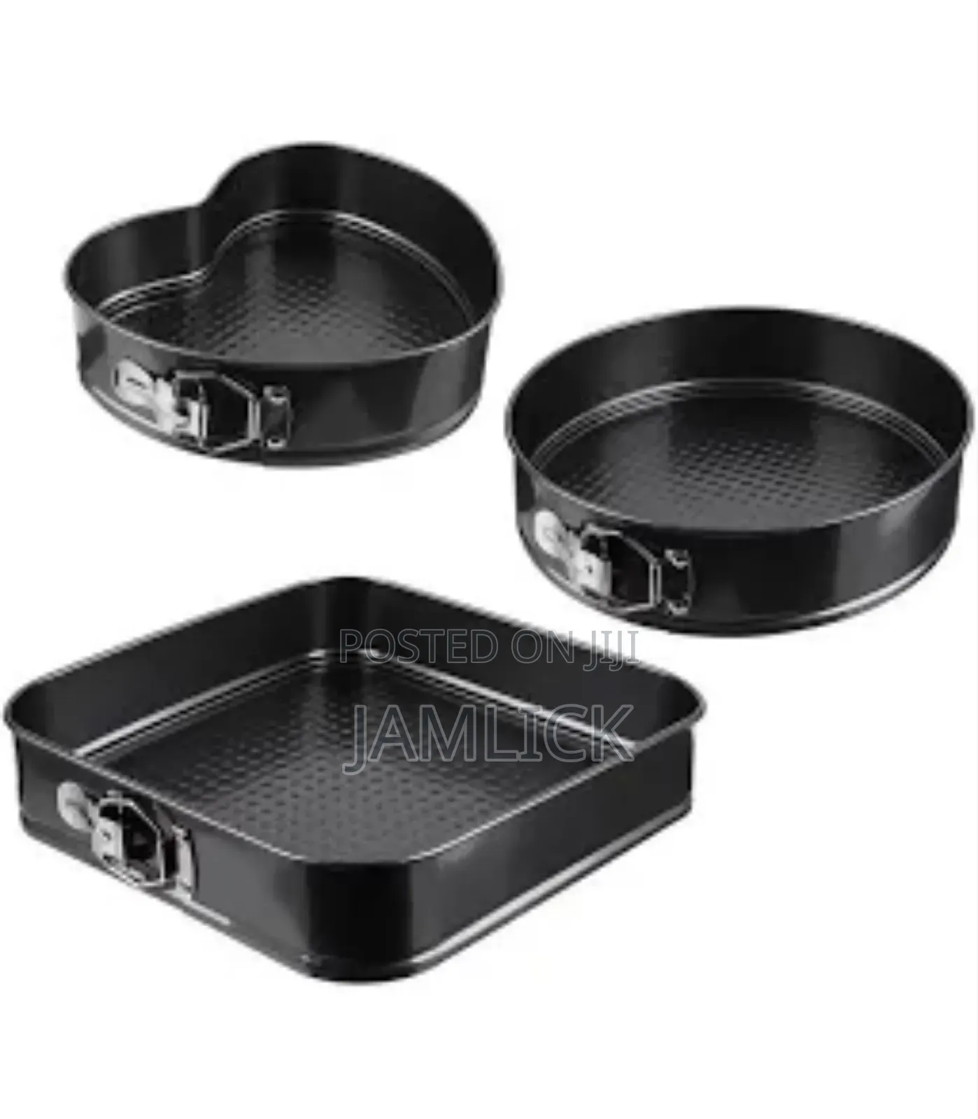 3-Piece Assorted Shape Baking Tin Set –Jf