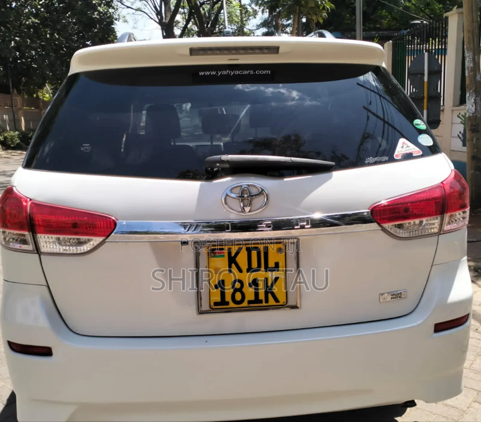 Toyota Wish 2015 White